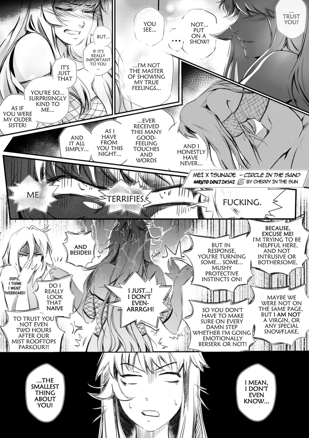 [CherryInTheSun] Mei x Tsunade-Circle in the Sand (Naruto)
