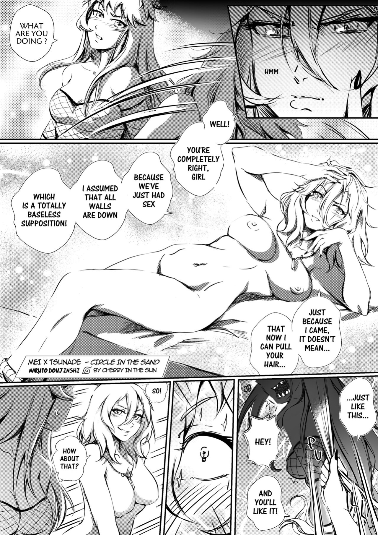 [CherryInTheSun] Mei x Tsunade-Circle in the Sand (Naruto)