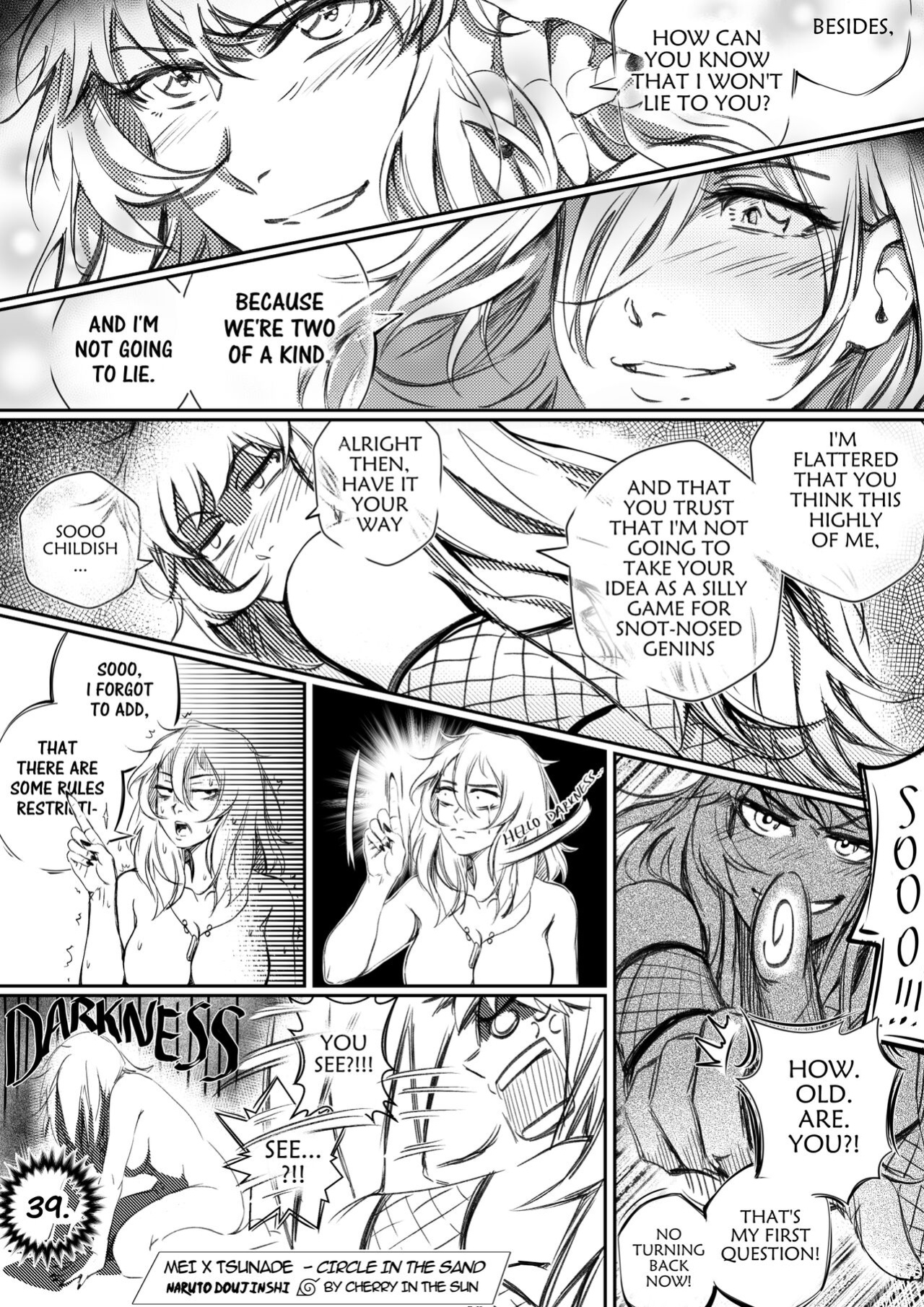 [CherryInTheSun] Mei x Tsunade-Circle in the Sand (Naruto)