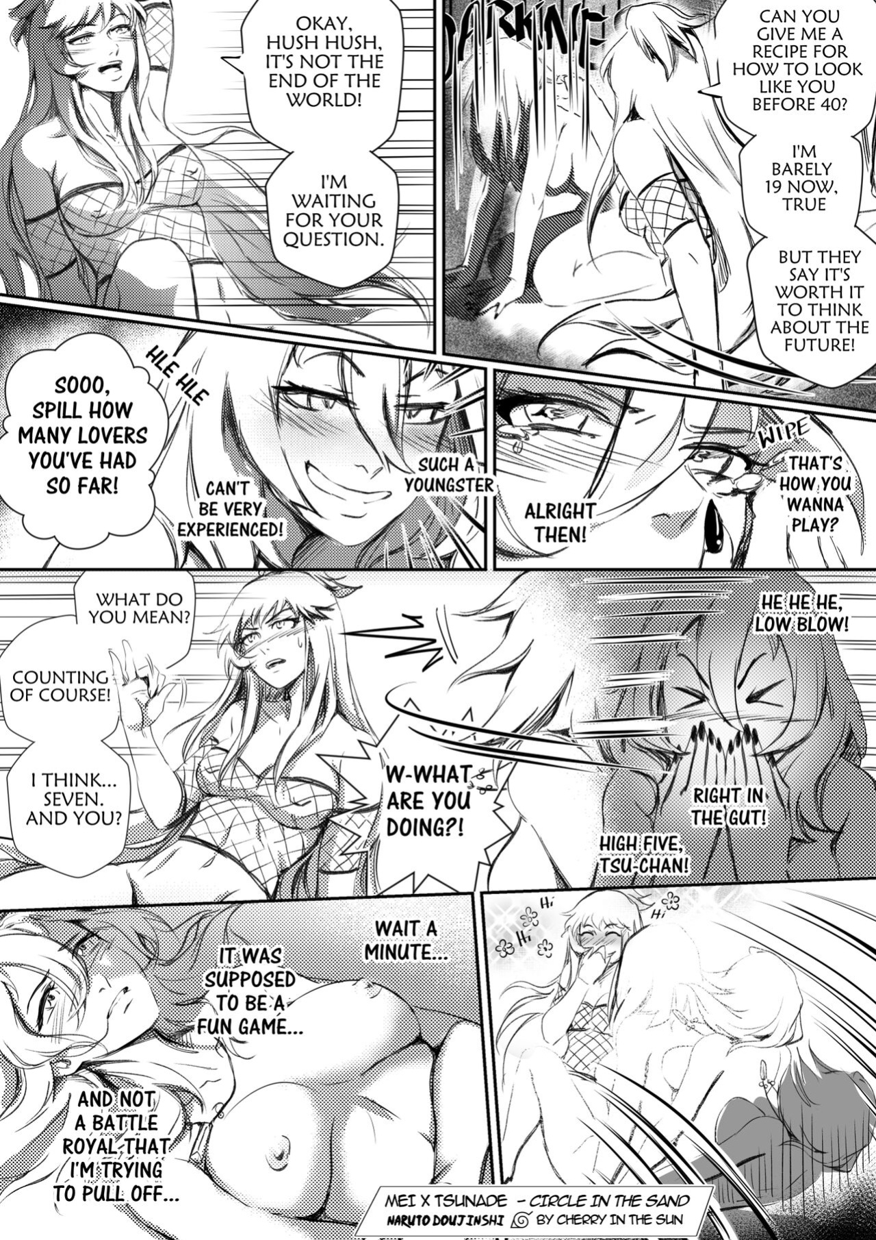 [CherryInTheSun] Mei x Tsunade-Circle in the Sand (Naruto)