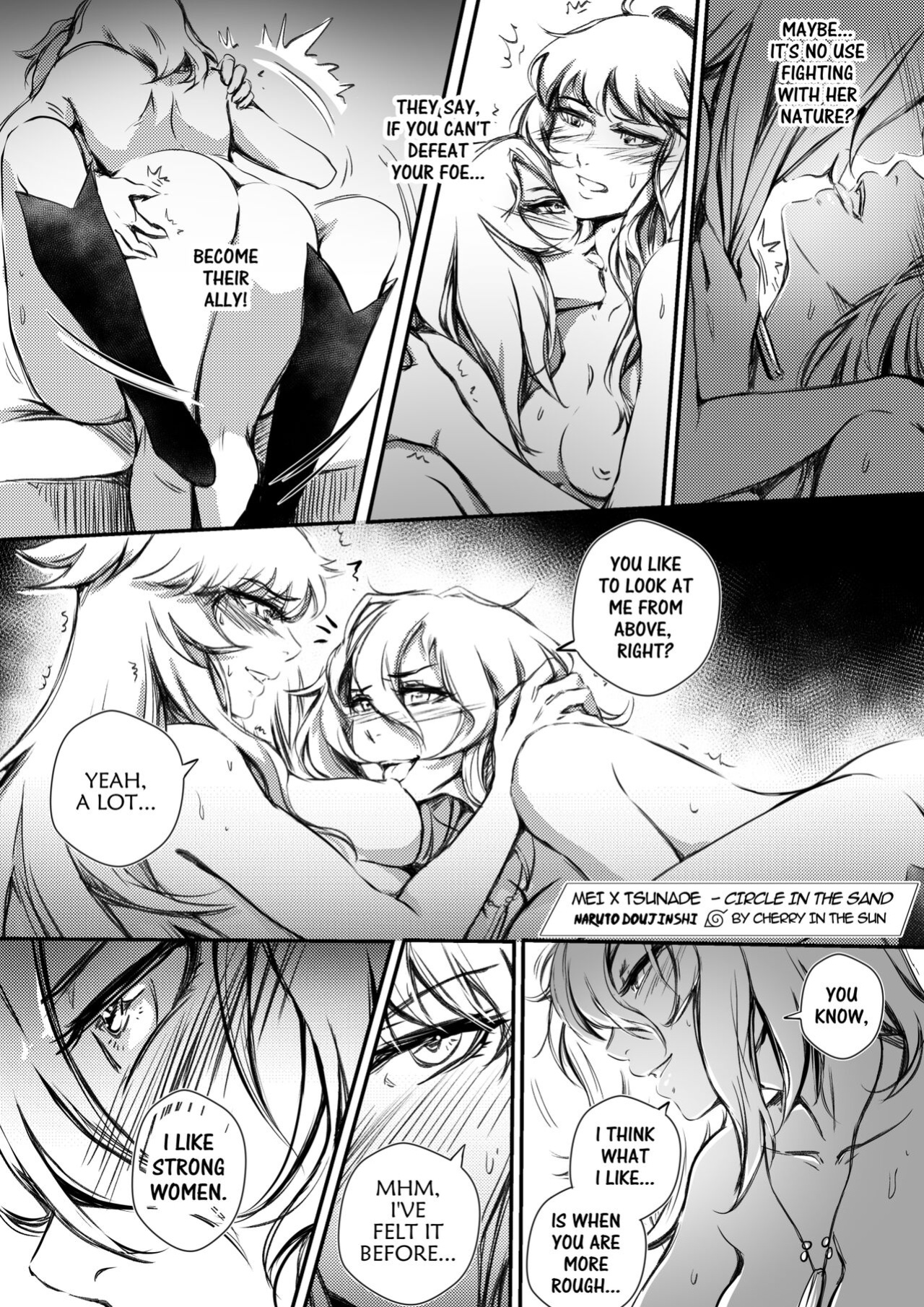 [CherryInTheSun] Mei x Tsunade-Circle in the Sand (Naruto)