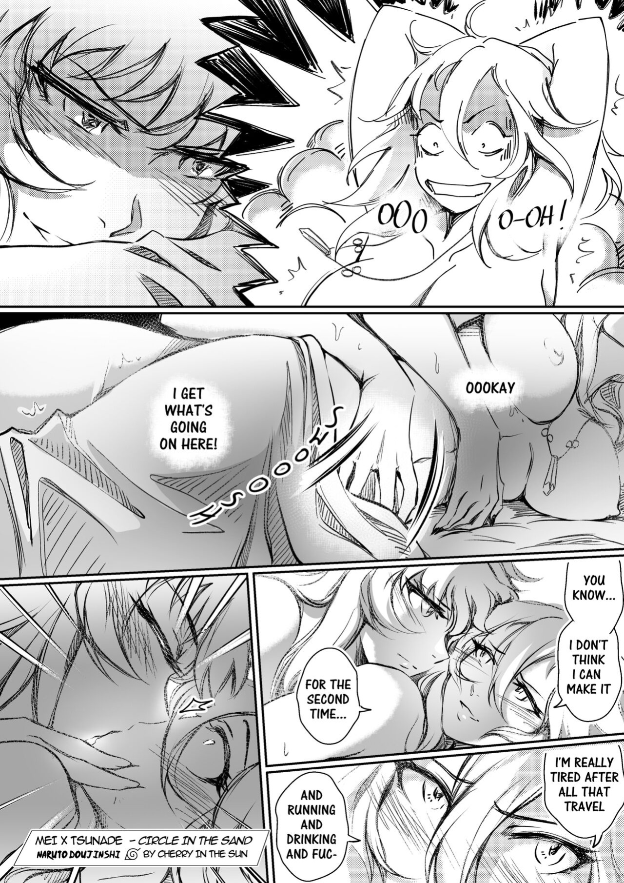 [CherryInTheSun] Mei x Tsunade-Circle in the Sand (Naruto)