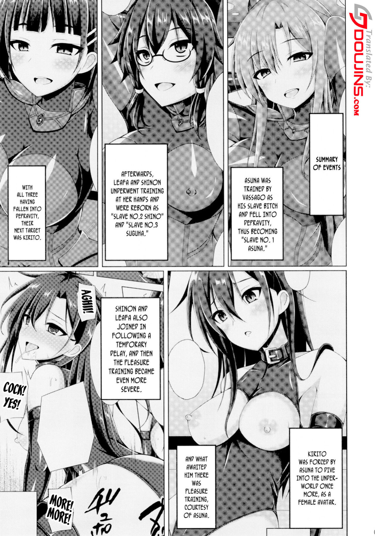 (COMIC1☆20) [Imitation Moon (Narumi Yuu)] Kanojo-tachi no Nichijou wa Mou Modoranai... | Their Normal Lives Can Never Return... (Sword Art Online)