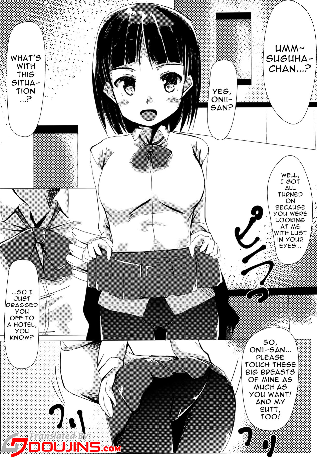 (C95) [Hoikooro (Utsunomiya Hiyoshi)] Suguha to Tsukiatte Mita (Sword Art Online) [Doujins.com]