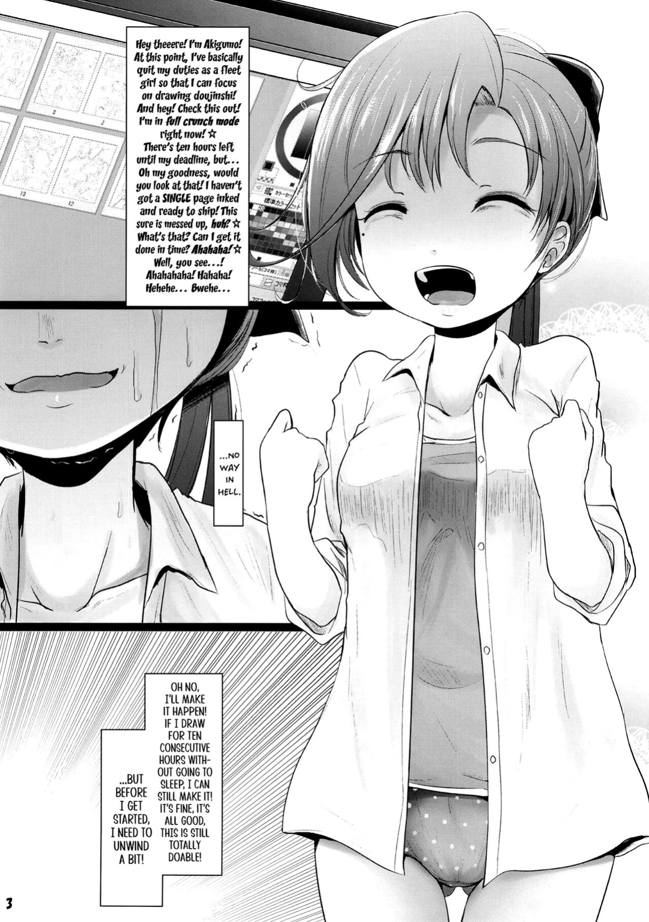 (Circle Okura) [Kitsune to Budou (Kurona)] Shimekiri 10-jikan Mae no Akigumo Sensei (Kantai Collection -KanColle-) [BoundaryTL]