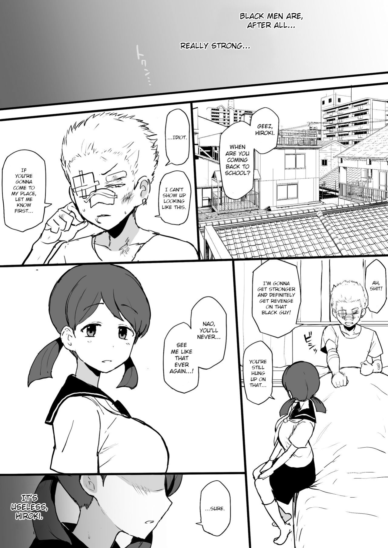 [Terasu MC] Kokujin no Tenkousei NTR ru Chapters 1-6 part 1 Plus Bonus chapter: Stolen Mother’s Breasts