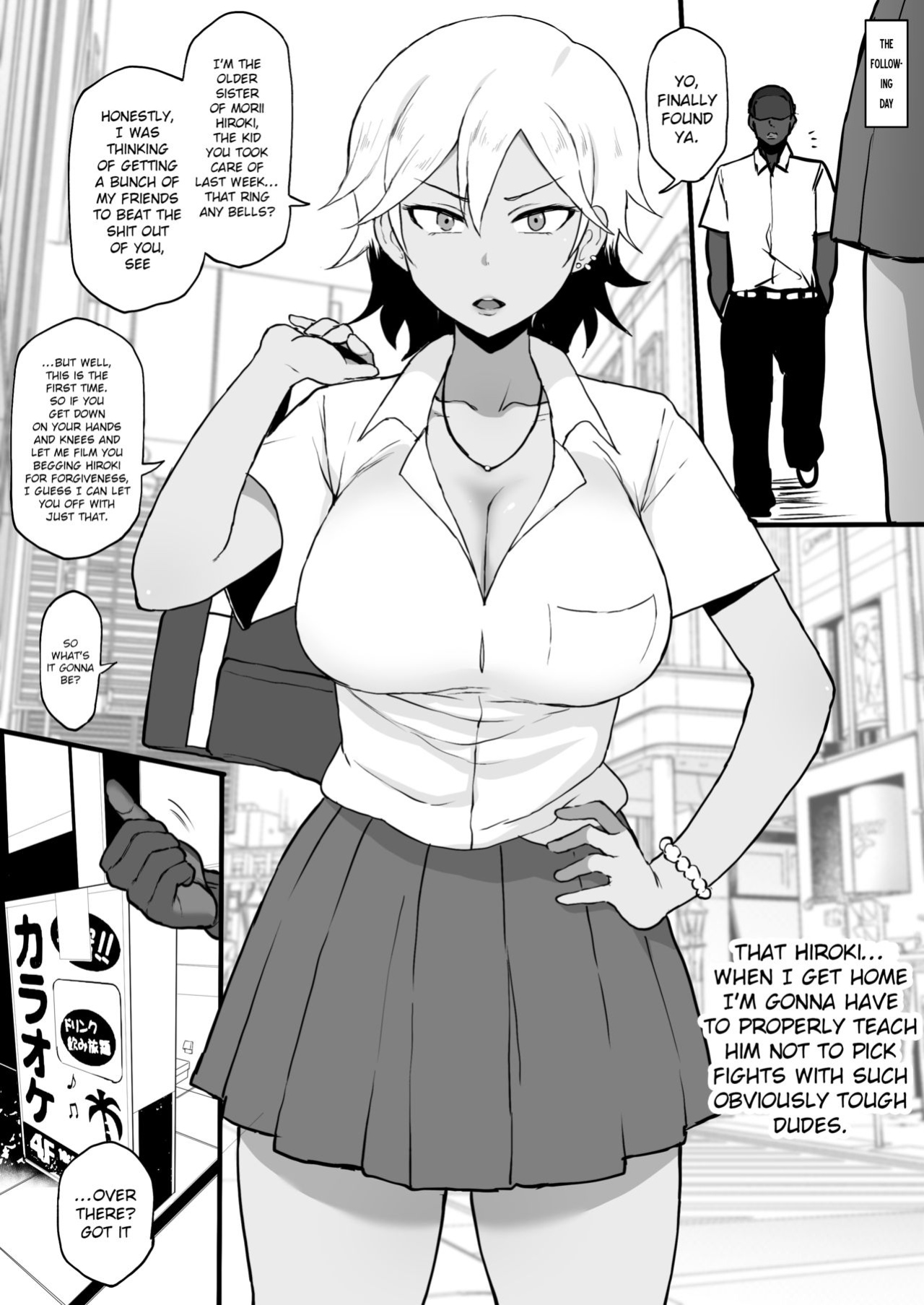 [Terasu MC] Kokujin no Tenkousei NTR ru Chapters 1-6 part 1 Plus Bonus chapter: Stolen Mother’s Breasts