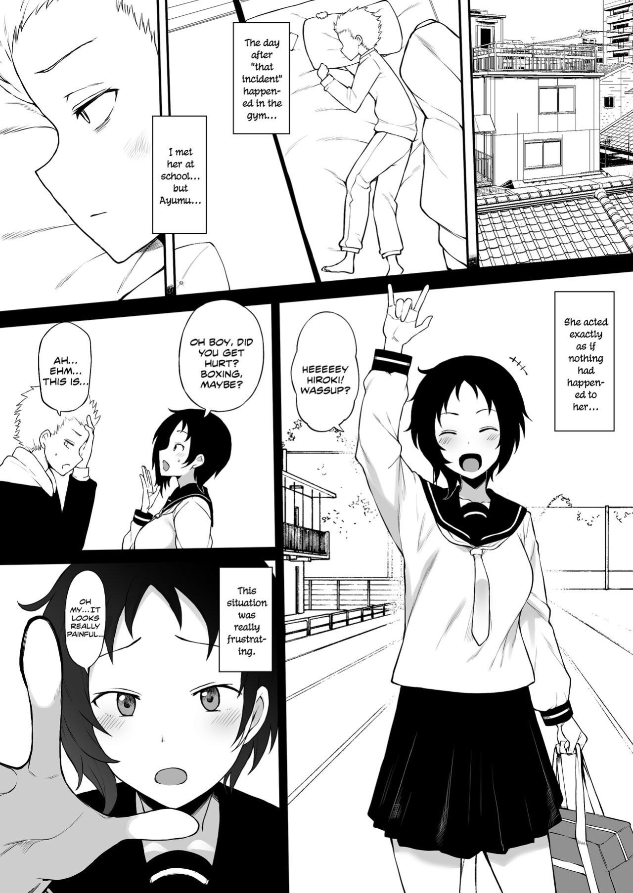 [Terasu MC] Kokujin no Tenkousei NTR ru Chapters 1-6 part 1 Plus Bonus chapter: Stolen Mother’s Breasts