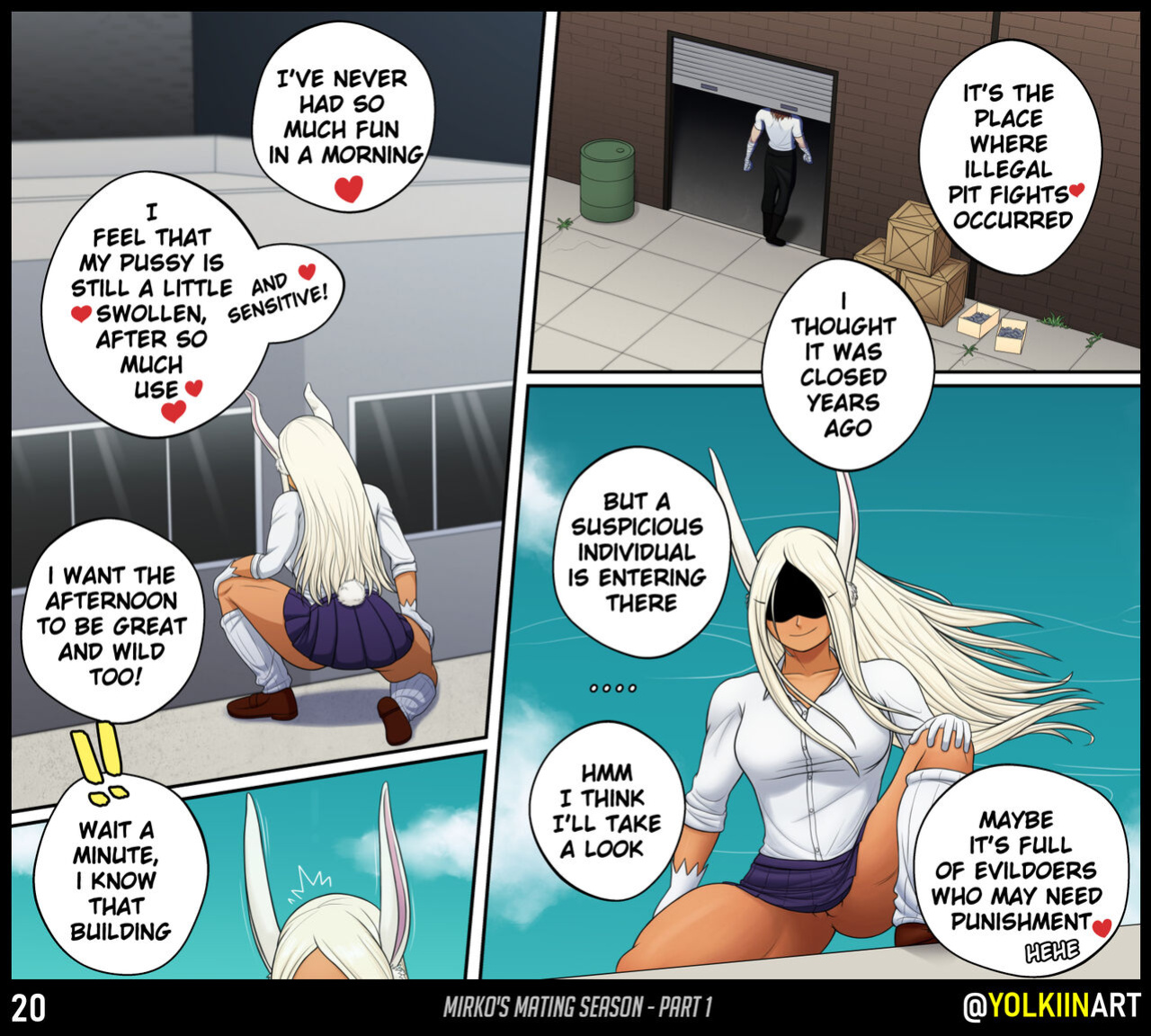 [Yolkiin] Mirko's Mating Season - part 1 complete [english]