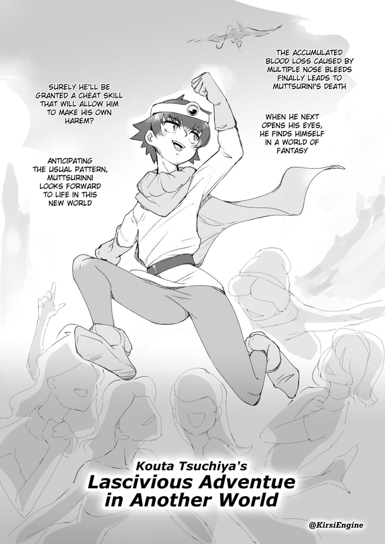 [Kirsi Engine (Kirsi)] Kouta Tsuchiya's Lascivious Adventure In Another World