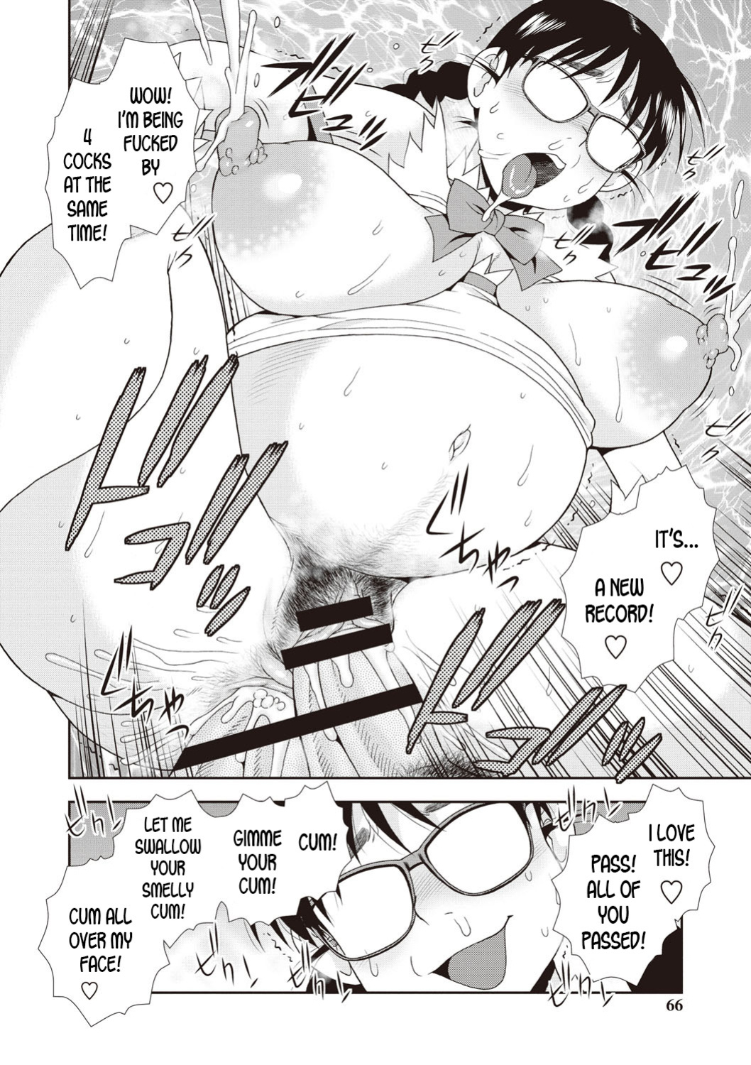 [Shinozaki Rei] St Harukawa Academy's Strange Tales (Mesubuta JK Nikubenki!!!) [desudesu]