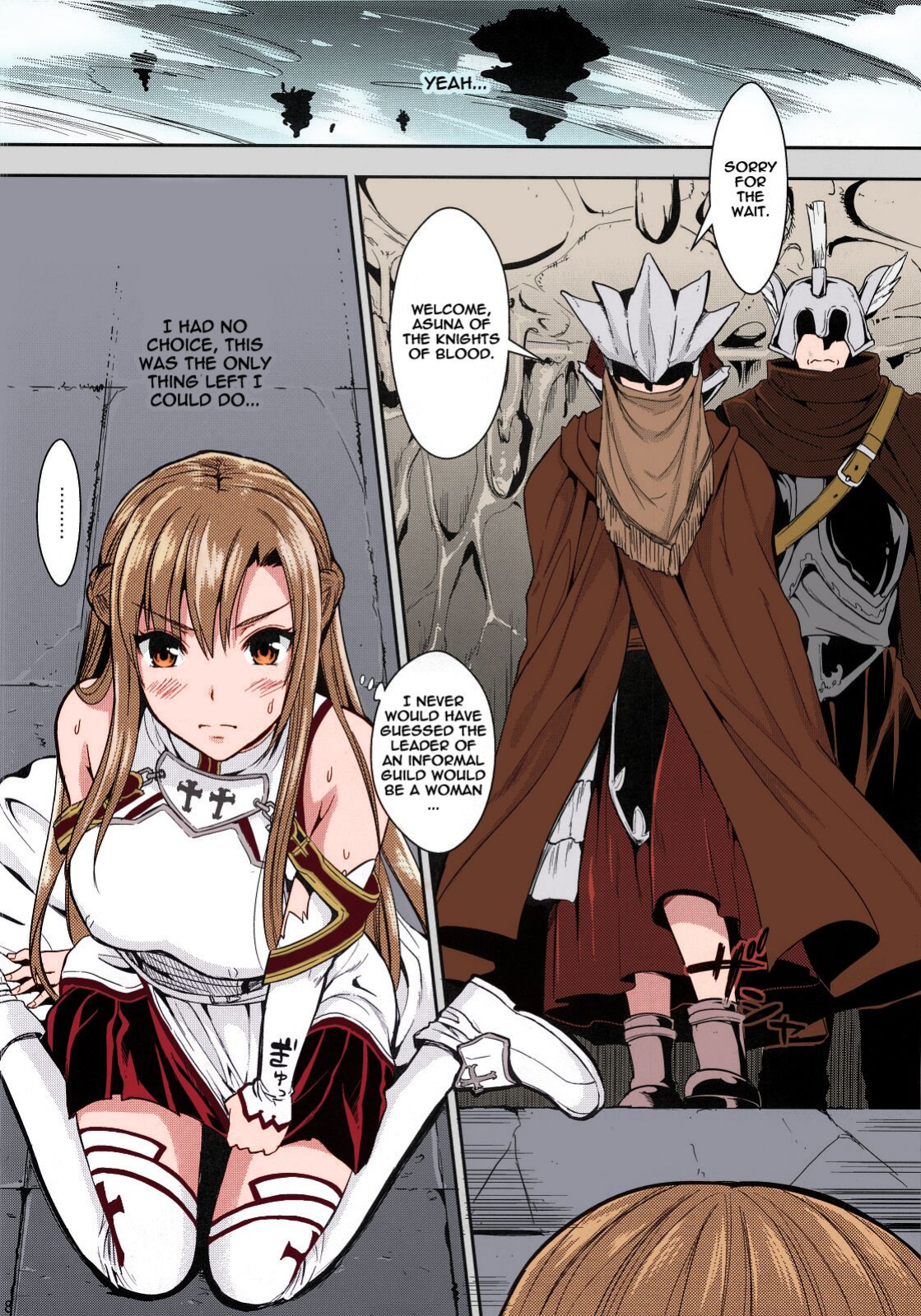 (C83) [YURIRU-RARIKA (Kojima Saya, Lazu)] Shujou Seikou II α Watashi... Okasarete Anal ni Mezamemashita | Captive Sex II - After Being R-ped, I was Awakened to Anal (Sword Art Online) [decensored] [Nakitah] [Colorized]