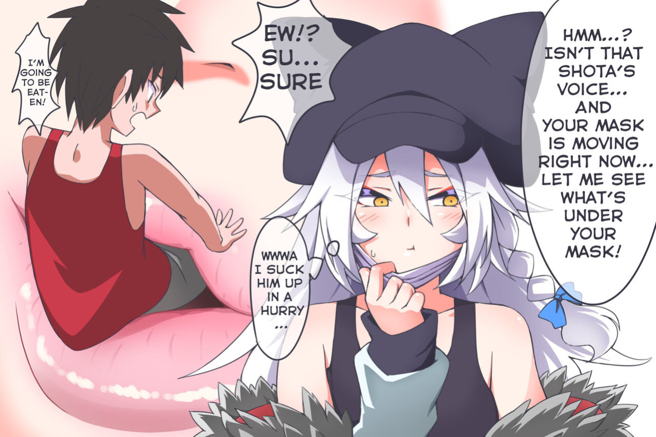 [Arukarifurin, Niwaka Potato] Succubus and Mask vore