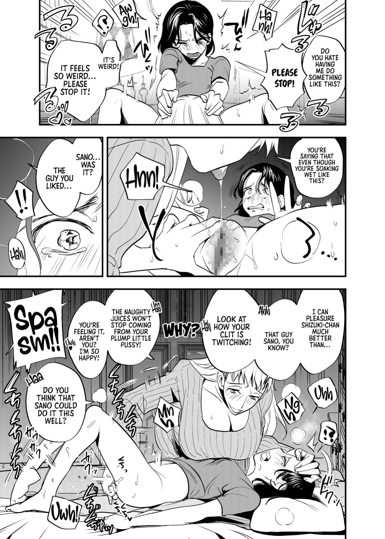 [Tosha Pink (Chimeda)] Futanari Shinyuu no Honne | The True Feelings of My Futa Best Friend [Sonarin迫]
