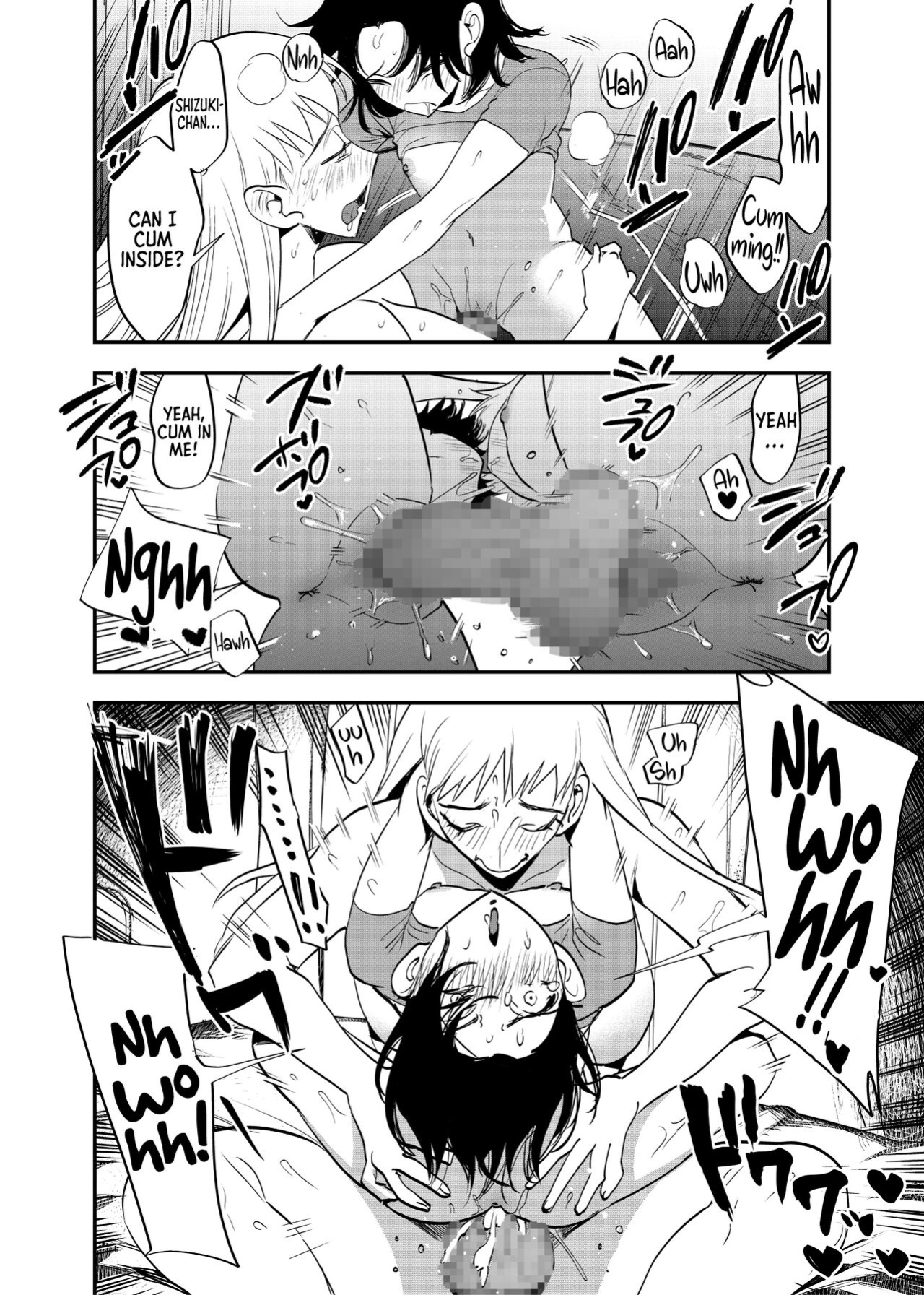 [Tosha Pink (Chimeda)] Futanari Shinyuu no Honne | The True Feelings of My Futa Best Friend [Sonarin迫]
