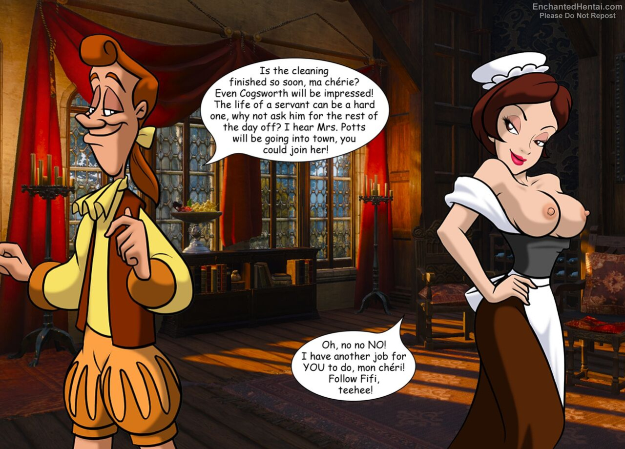 Fifi & Lumiere: Human Again (EnchantedHentai)