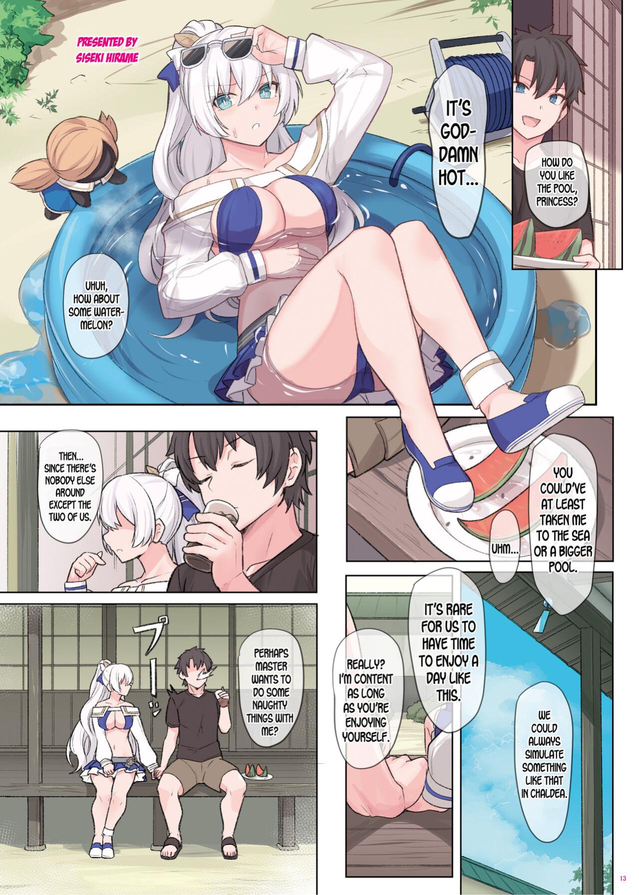 [Kakuzatou (Siseki Hirame)] Anastasia Swimsuit (Fate/Grand Order) [LunaticSeibah]