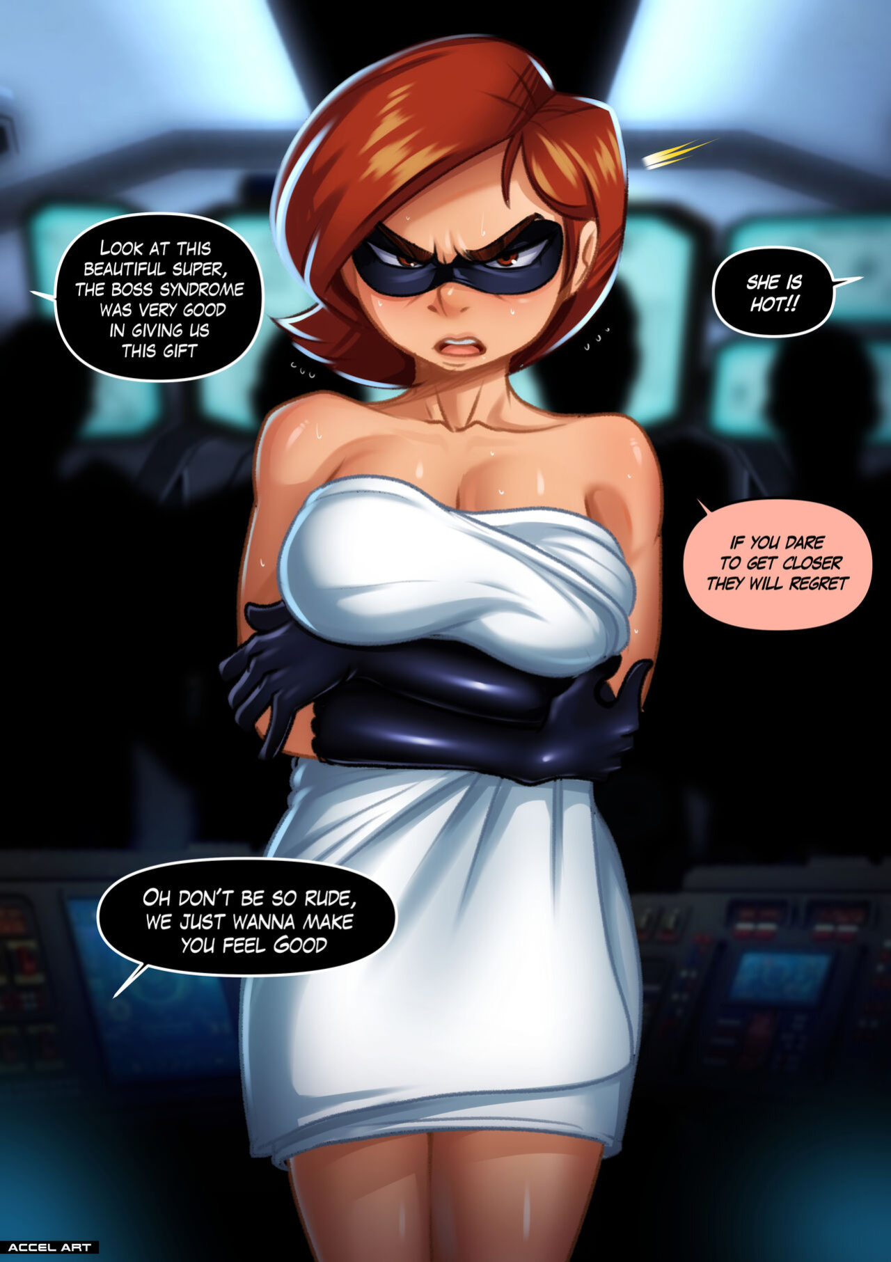 [Accel Art] Syndrome's Slave (The Incredibles)