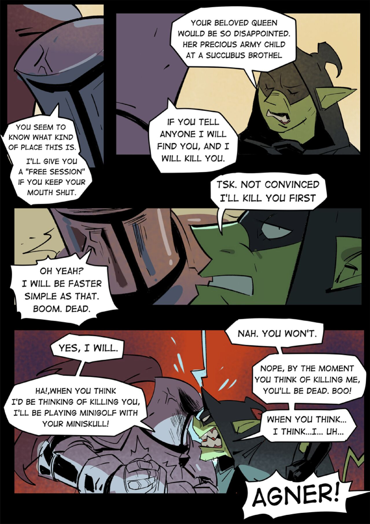 [Caterina P. Drougett] Mission Failed