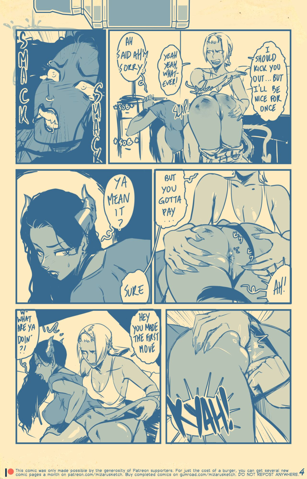 [Mizaru-Sketch] Demon in a Bottle (part 1 of 2)