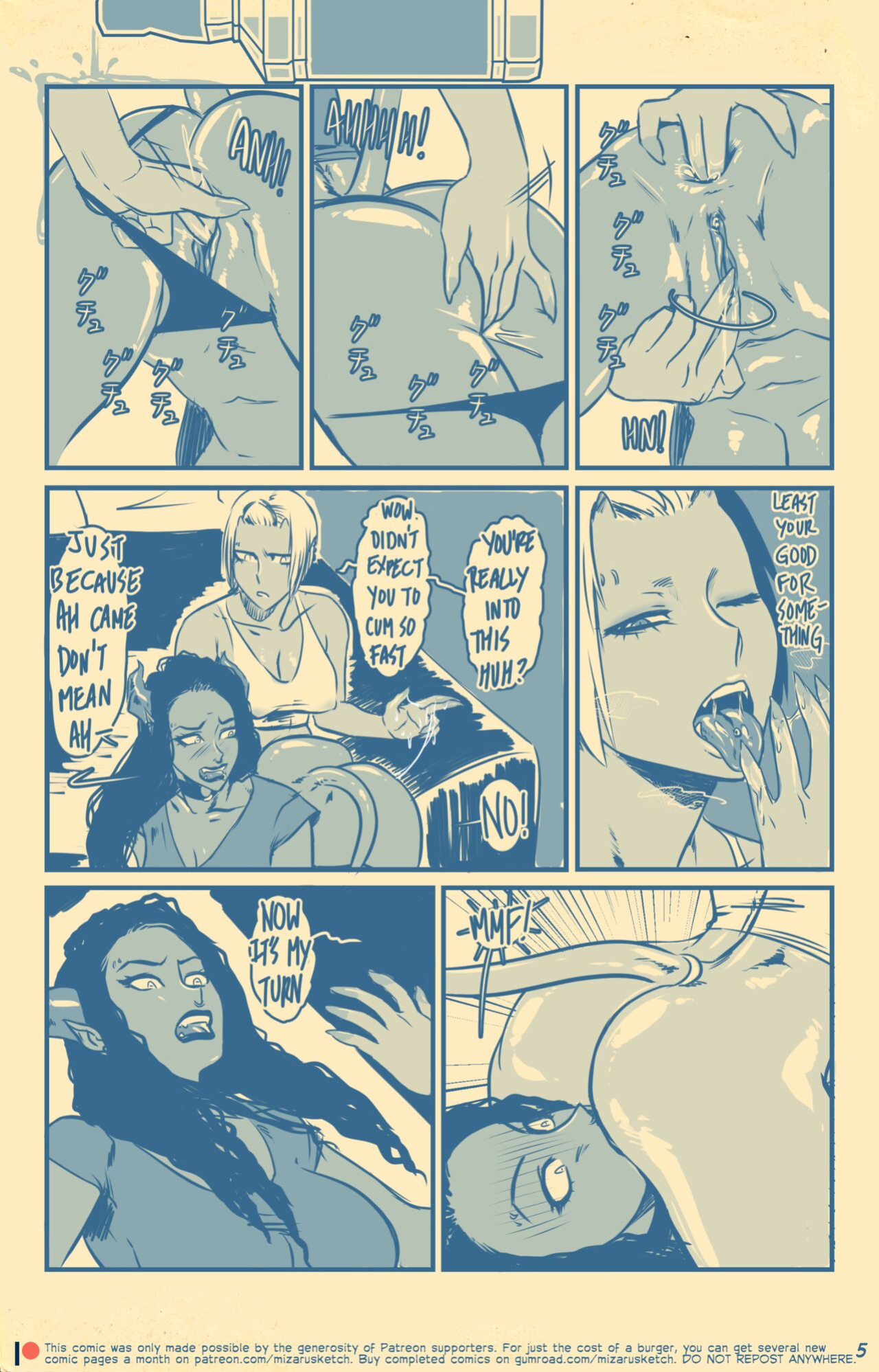 [Mizaru-Sketch] Demon in a Bottle (part 1 of 2)
