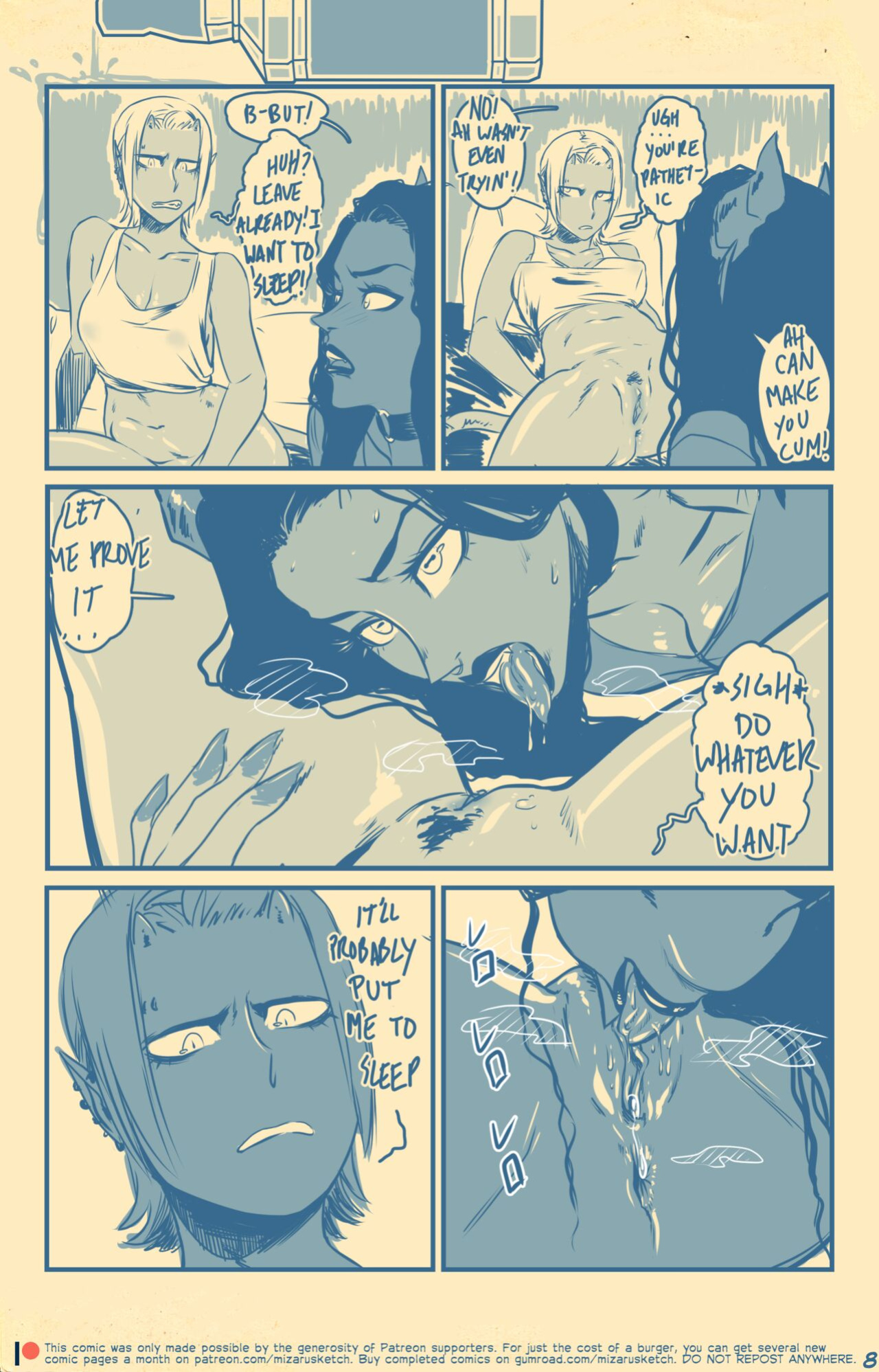 [Mizaru-Sketch] Demon in a Bottle (part 1 of 2)