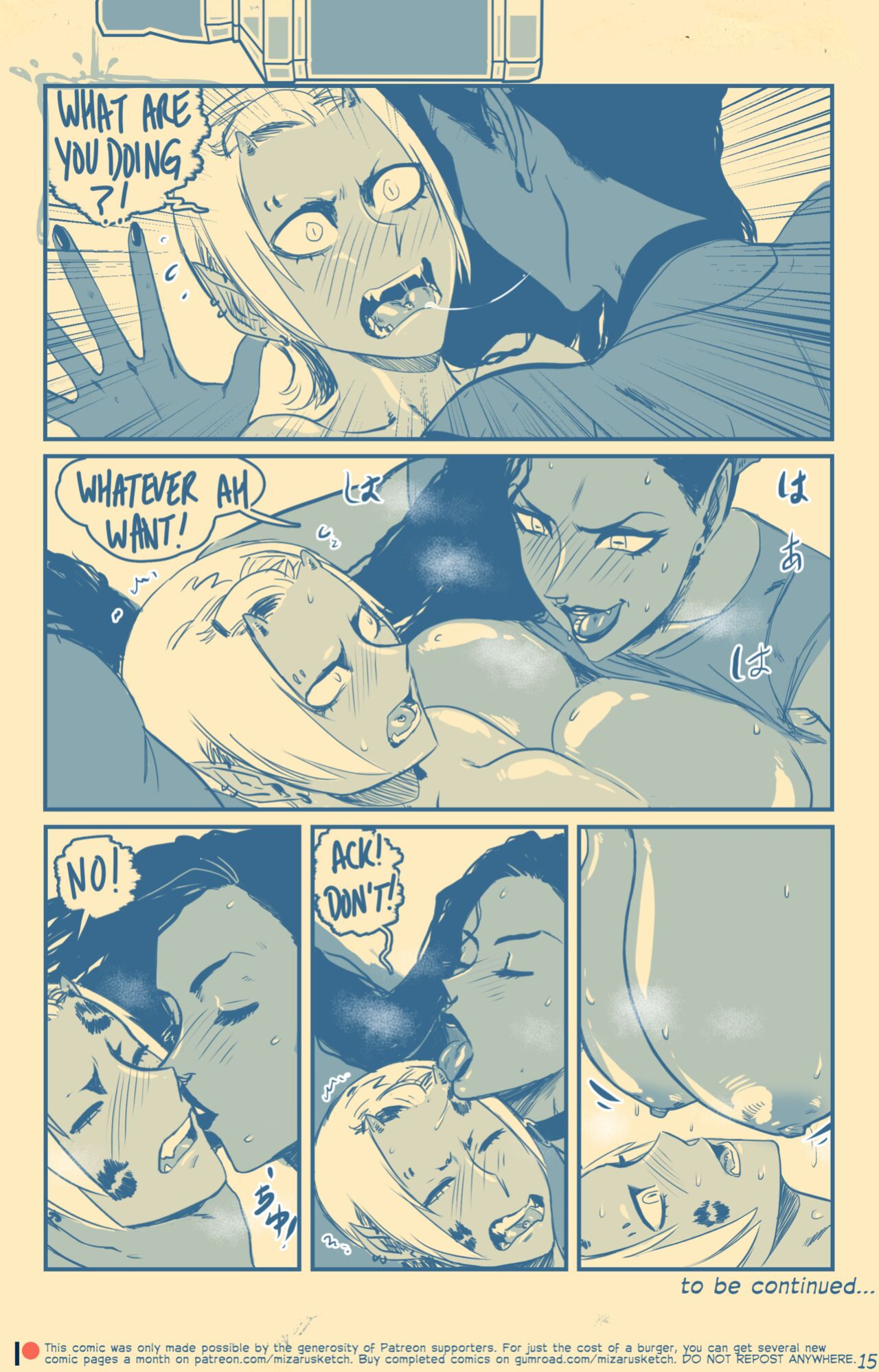 [Mizaru-Sketch] Demon in a Bottle (part 1 of 2)