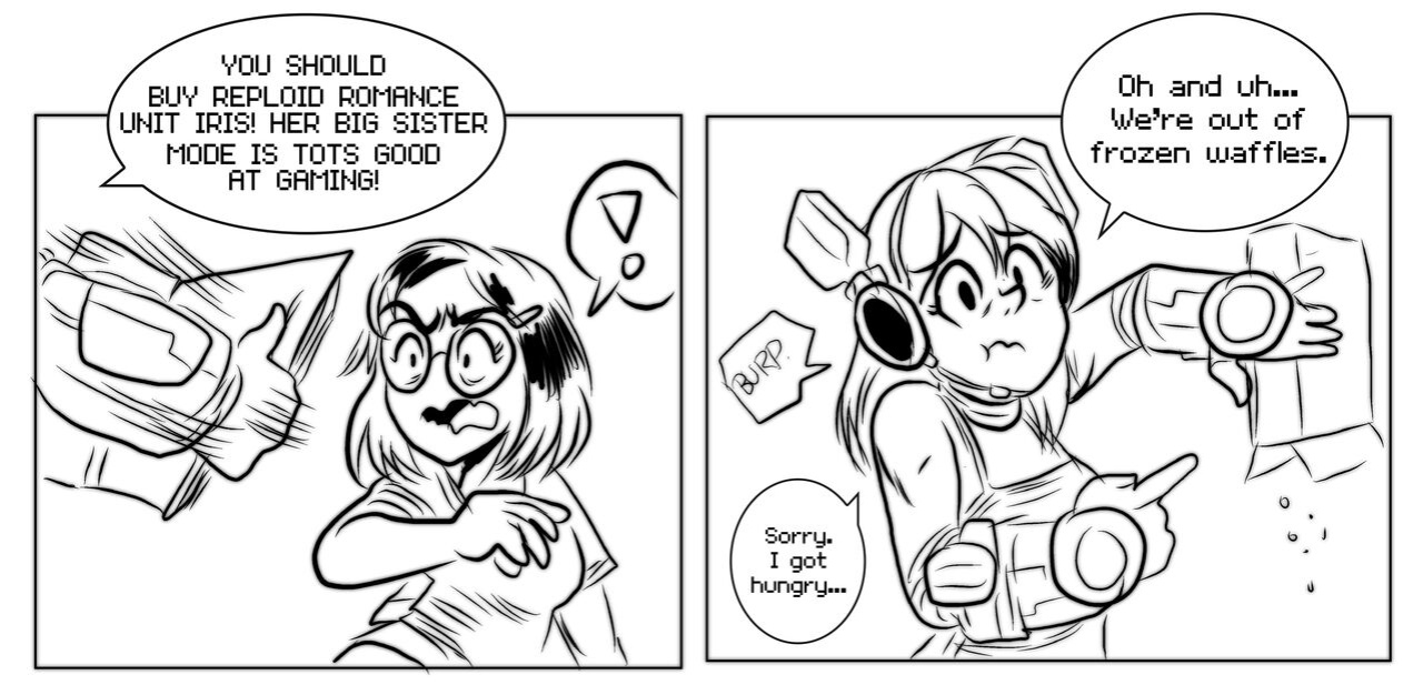 [vogol] Reploid Romance Unit (Mega Man X) (Bimbofication)
