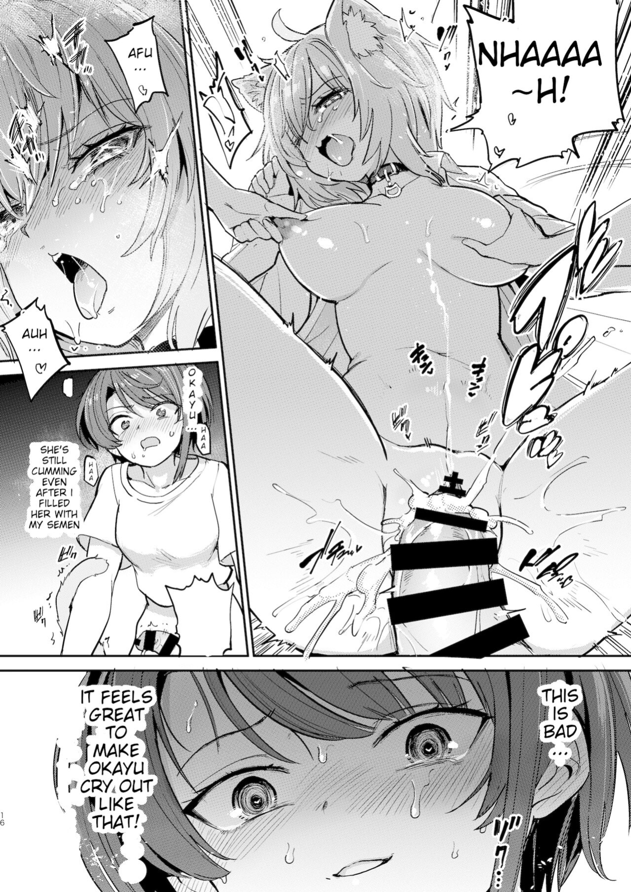 [Yakitate Jamaica A (Aomushi)] Hatsujou Kiken Chitai (Oozora Subaru, Nekomata Okayu) [#/vt/ translations]