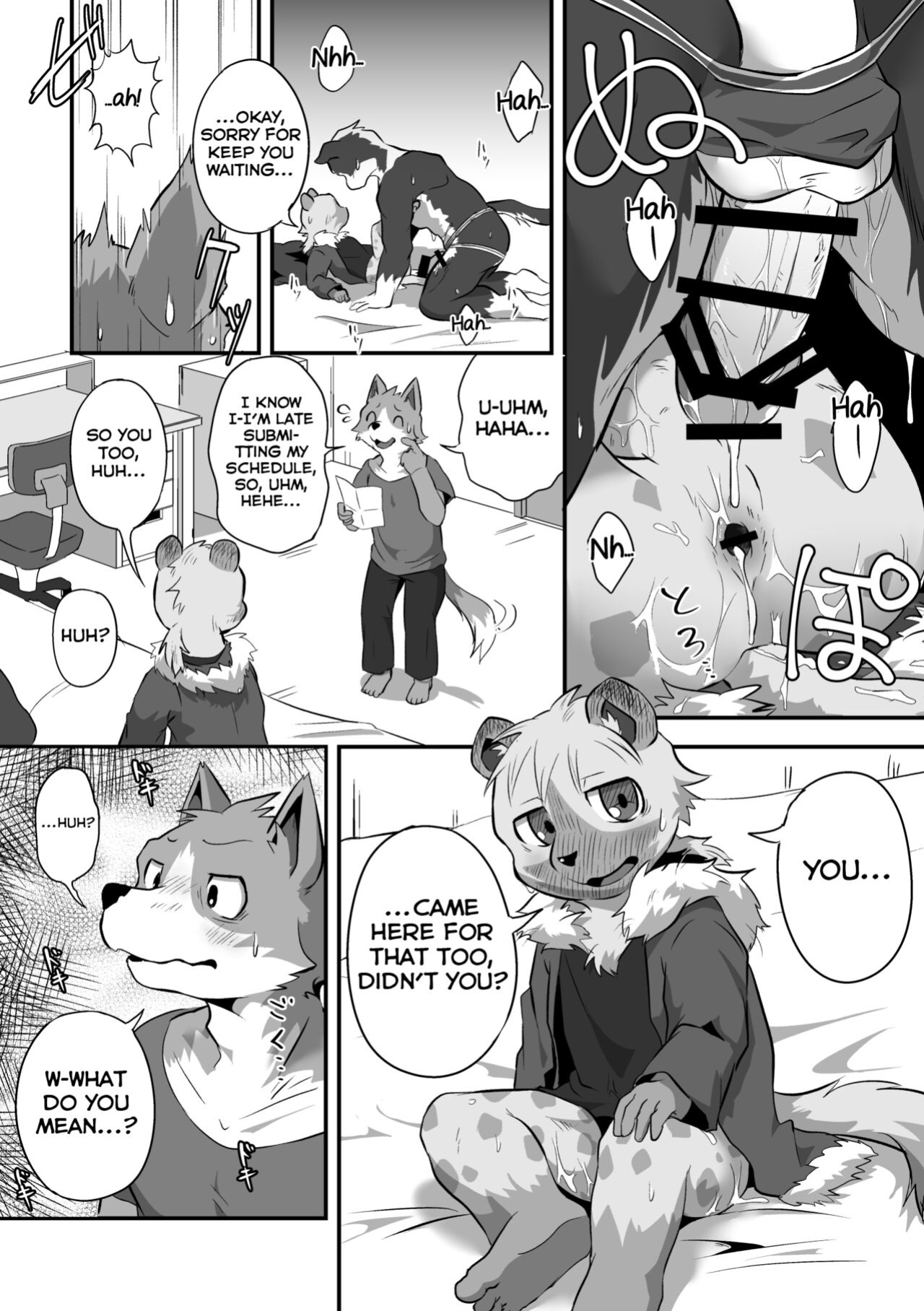 (Kemoket 8) [Yoaruki F (Magu no Romomokan)] Danshi Ryousei Tachi wa Koyoi mo Nakaga ii