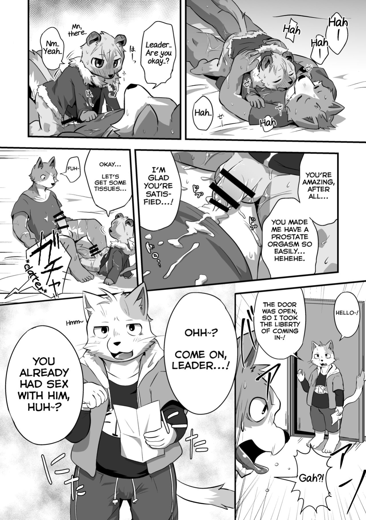 (Kemoket 8) [Yoaruki F (Magu no Romomokan)] Danshi Ryousei Tachi wa Koyoi mo Nakaga ii