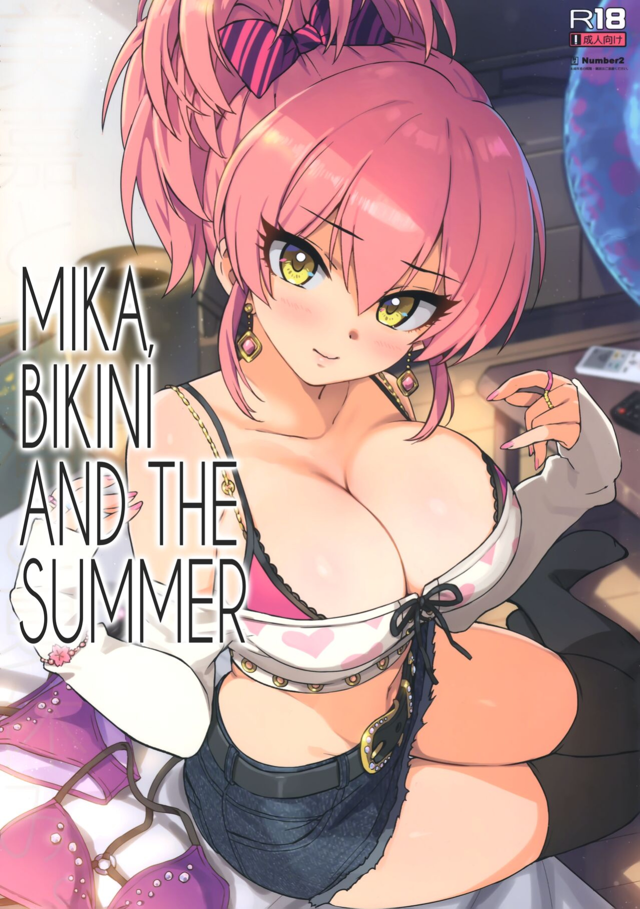 (C100) [Number2 (Takuji)] Mika to Mizugi to Natsuyasumi. | Mika, Bikini and The Summer (THE IDOLM@STER CINDERELLA GIRLS) =CKC=
