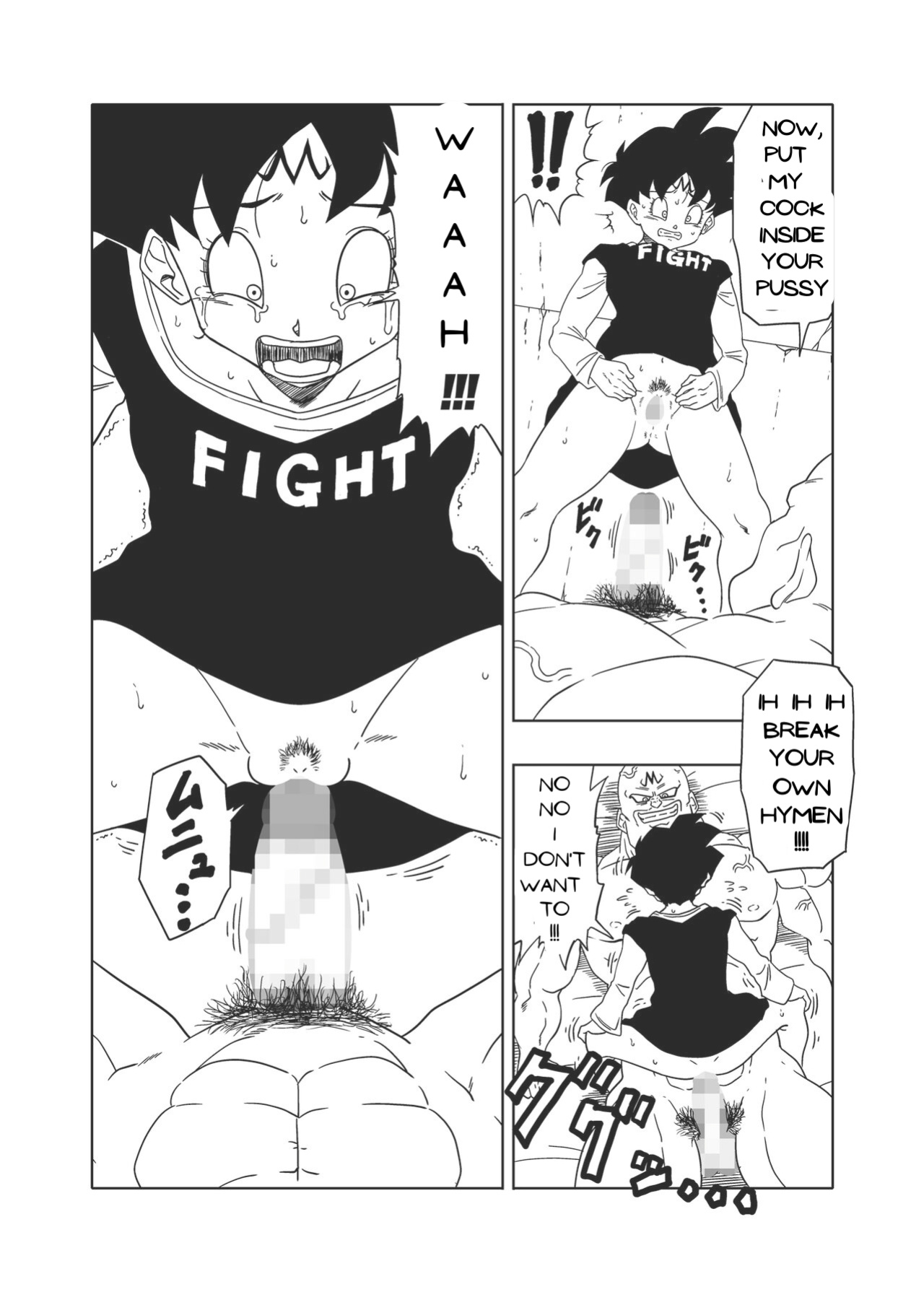 [Old School Academy (Amedama Akihito)] DB-X Spopovich x Videl Hen (Dragon Ball Z)