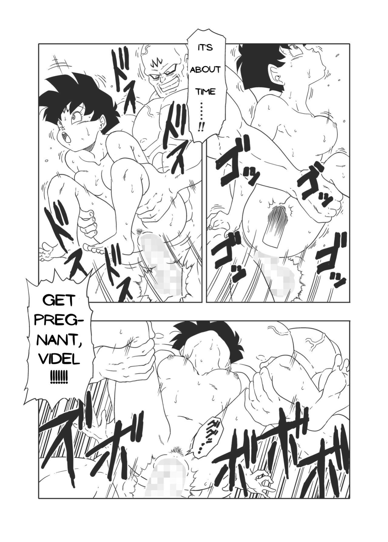 [Old School Academy (Amedama Akihito)] DB-X Spopovich x Videl Hen (Dragon Ball Z)