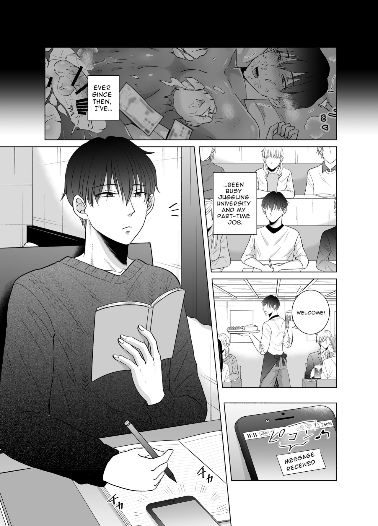 [Kanraitei (Beniko)] Kugakusei Touma-kun no Grey na Beit 2 ~Kigurumi Beit Hen~ | Toma's Questionable Part-time Job 2 [Tensei Works, Levy]