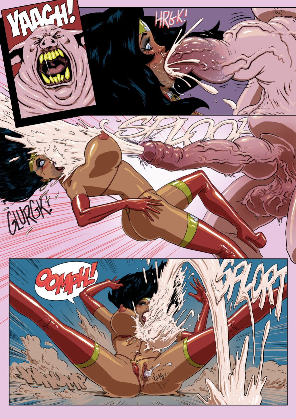 [Fenris Comix] Wondercunt (Justice League)