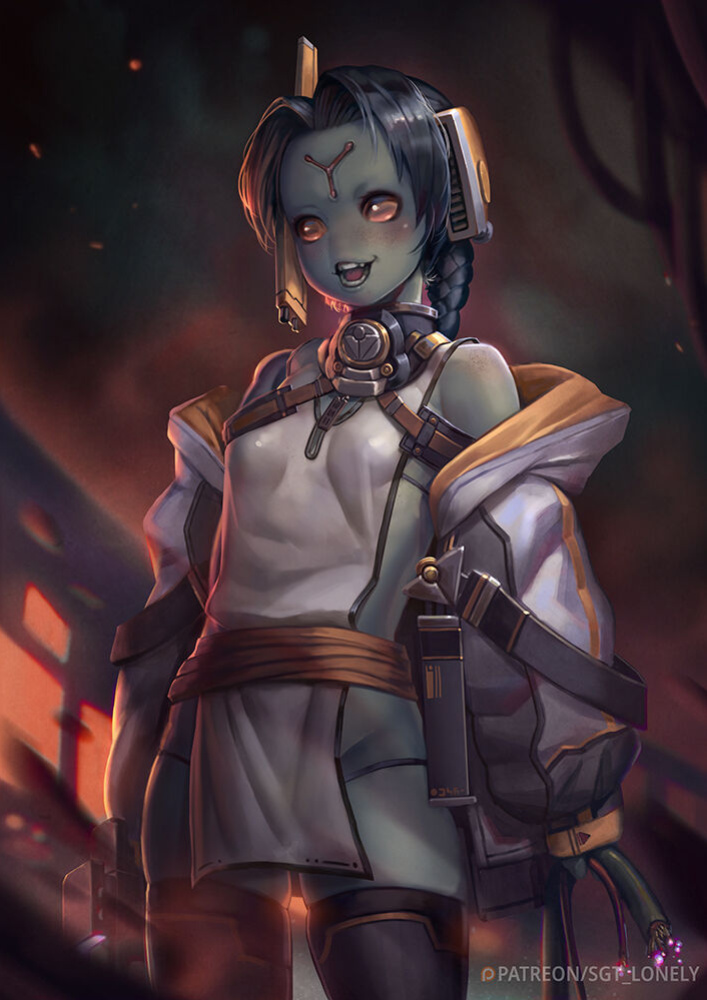 [sgt_lonely] Air Caste Pilot (Warhammer 40K)