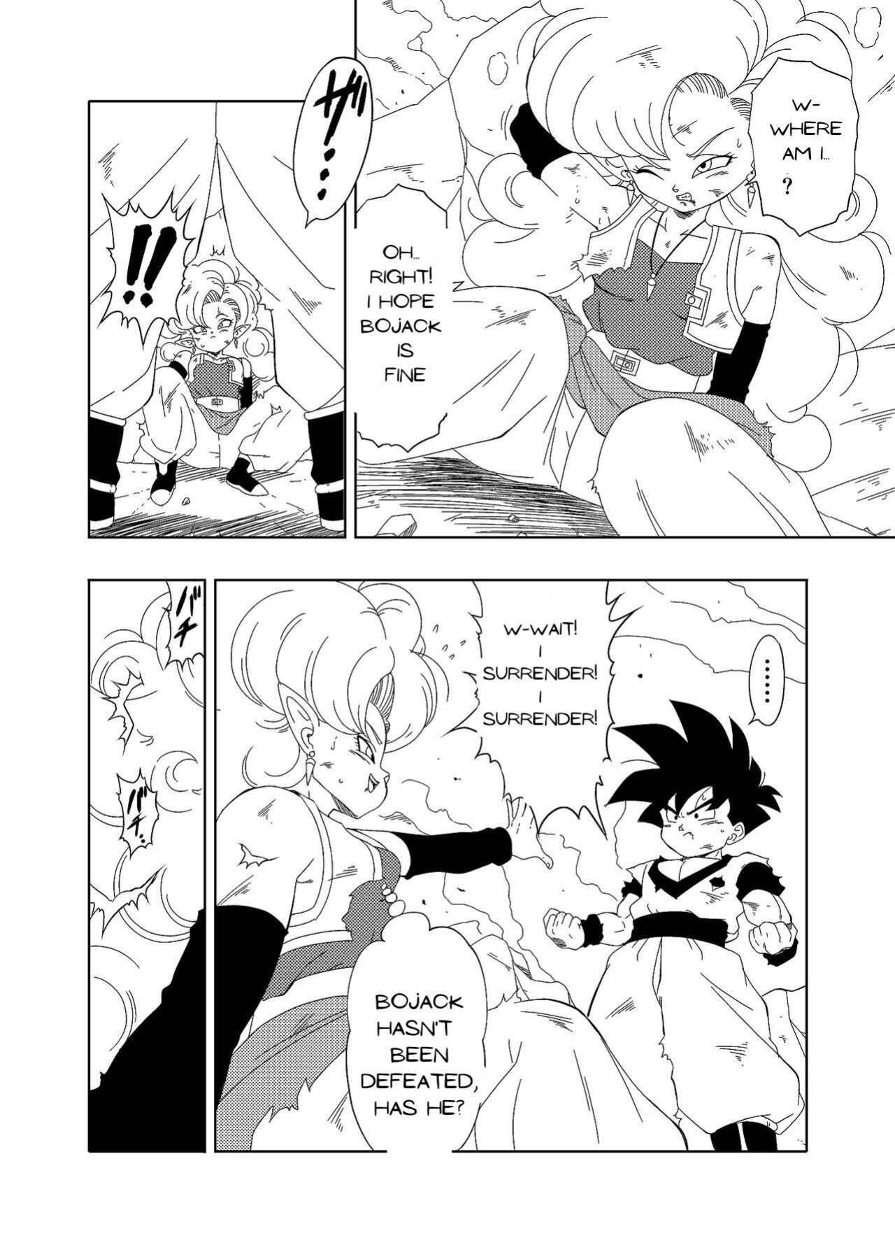 [Old School Academy (Amedama Akihito)] DB-X Zangya x Gohan (Dragon Ball Z)