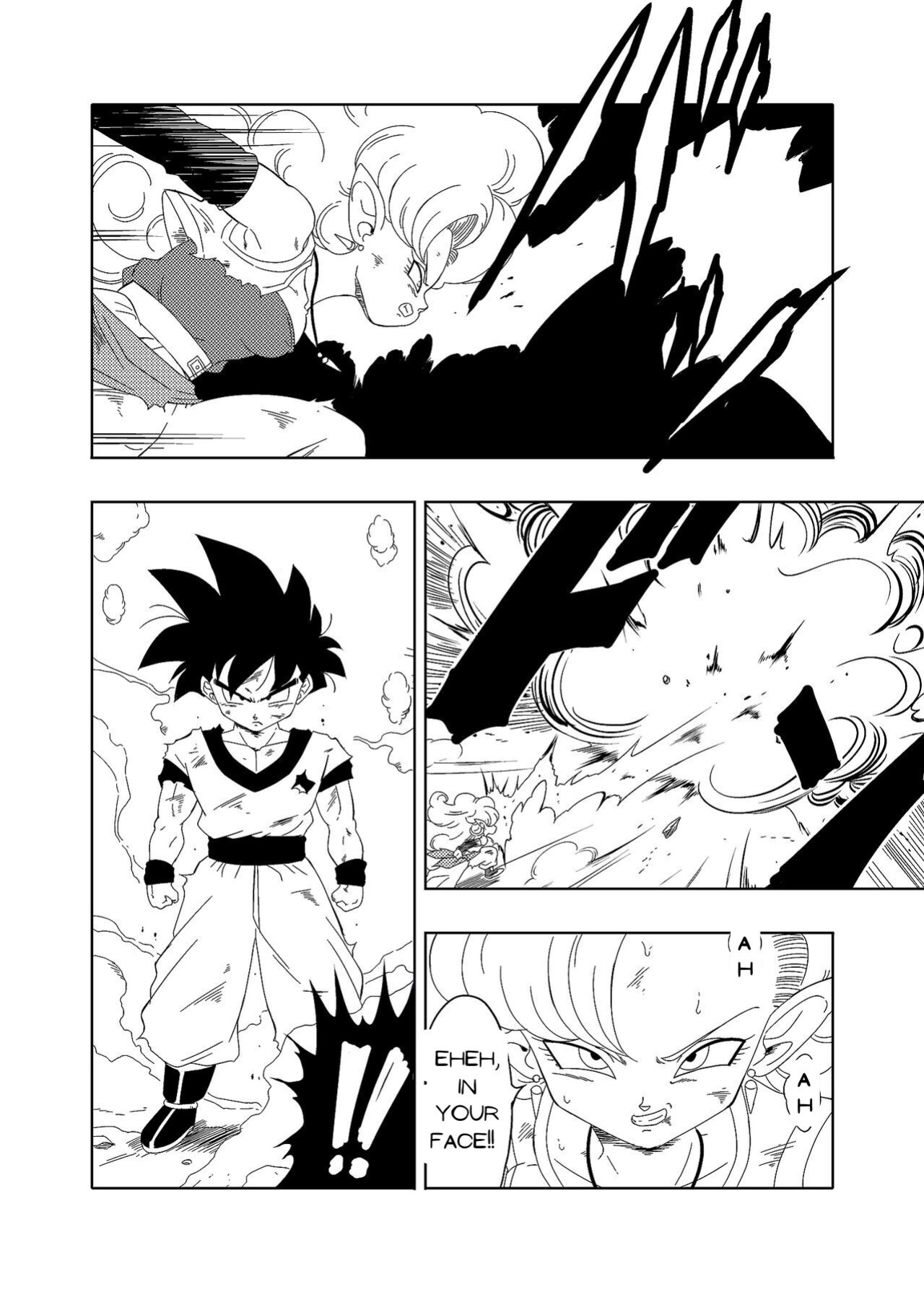 [Old School Academy (Amedama Akihito)] DB-X Zangya x Gohan (Dragon Ball Z)