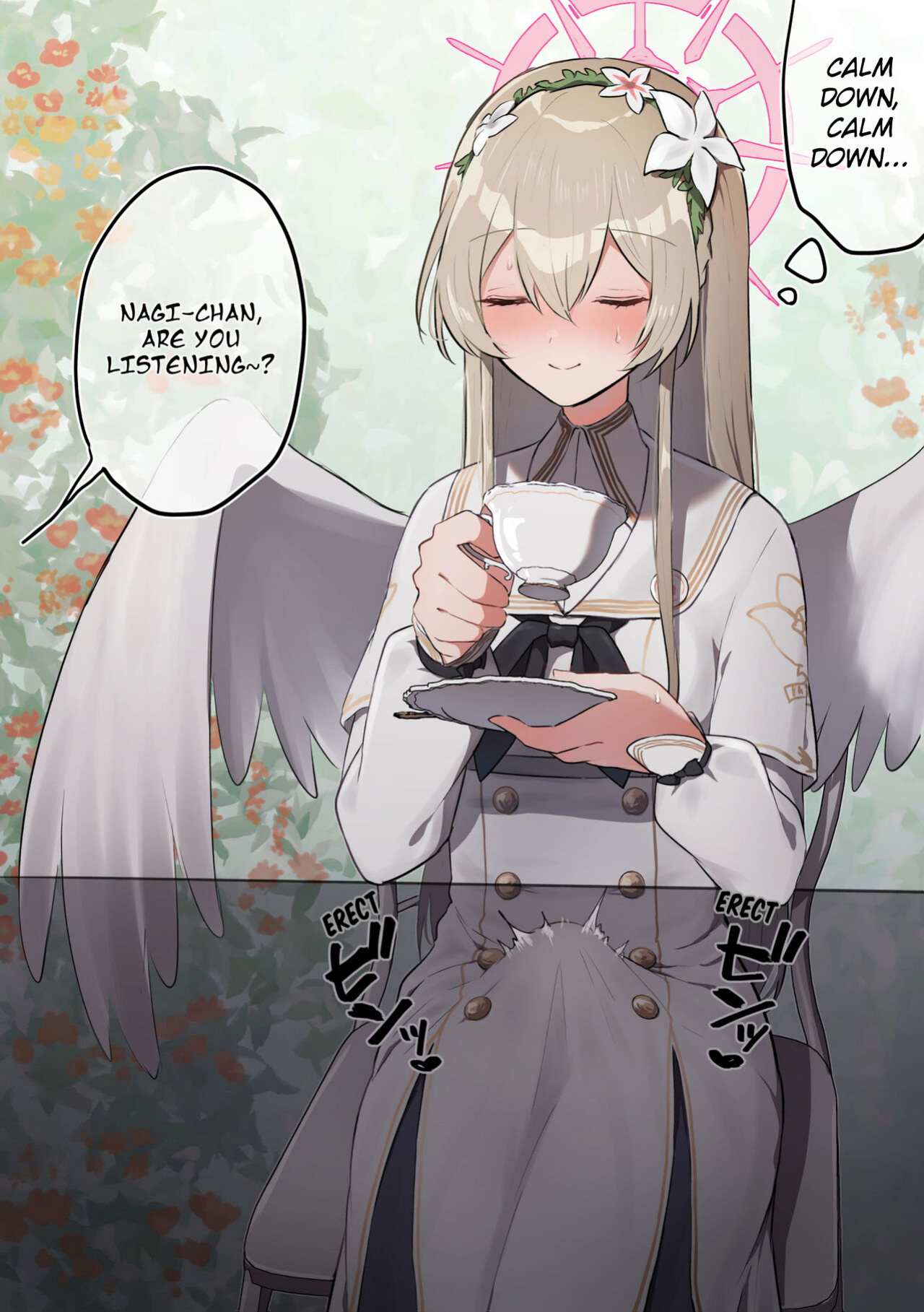 [Muchimo] The Tea Party's Futanari #1 (Blue Archive) [NoelHarkov]