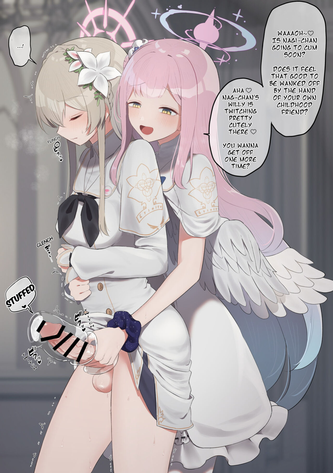 [Muchimo] The Tea Party's Futanari #1 (Blue Archive) [NoelHarkov]