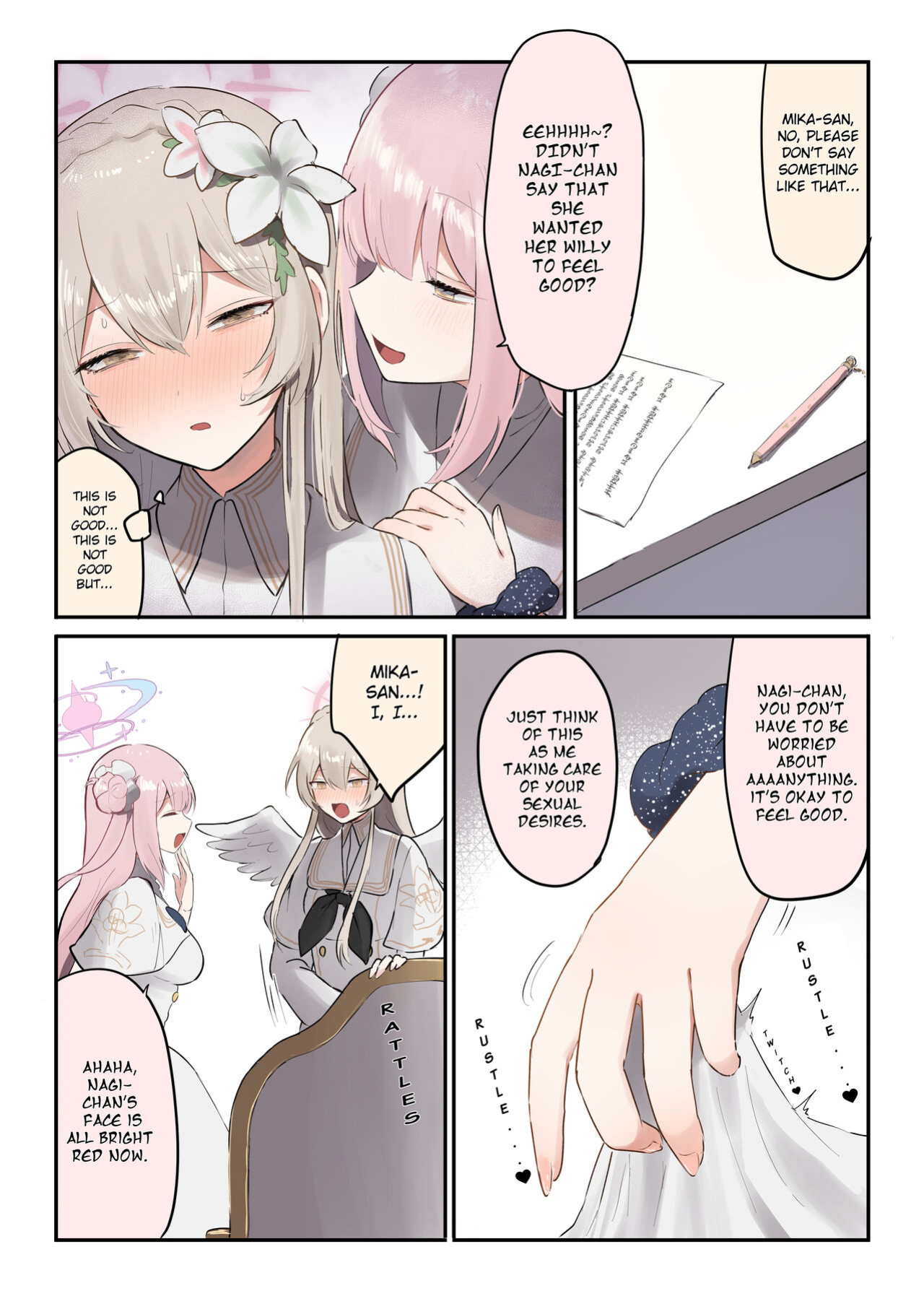 [Muchimo] The Tea Party's Futanari #2 (Blue Archive) [NoelHarkov]