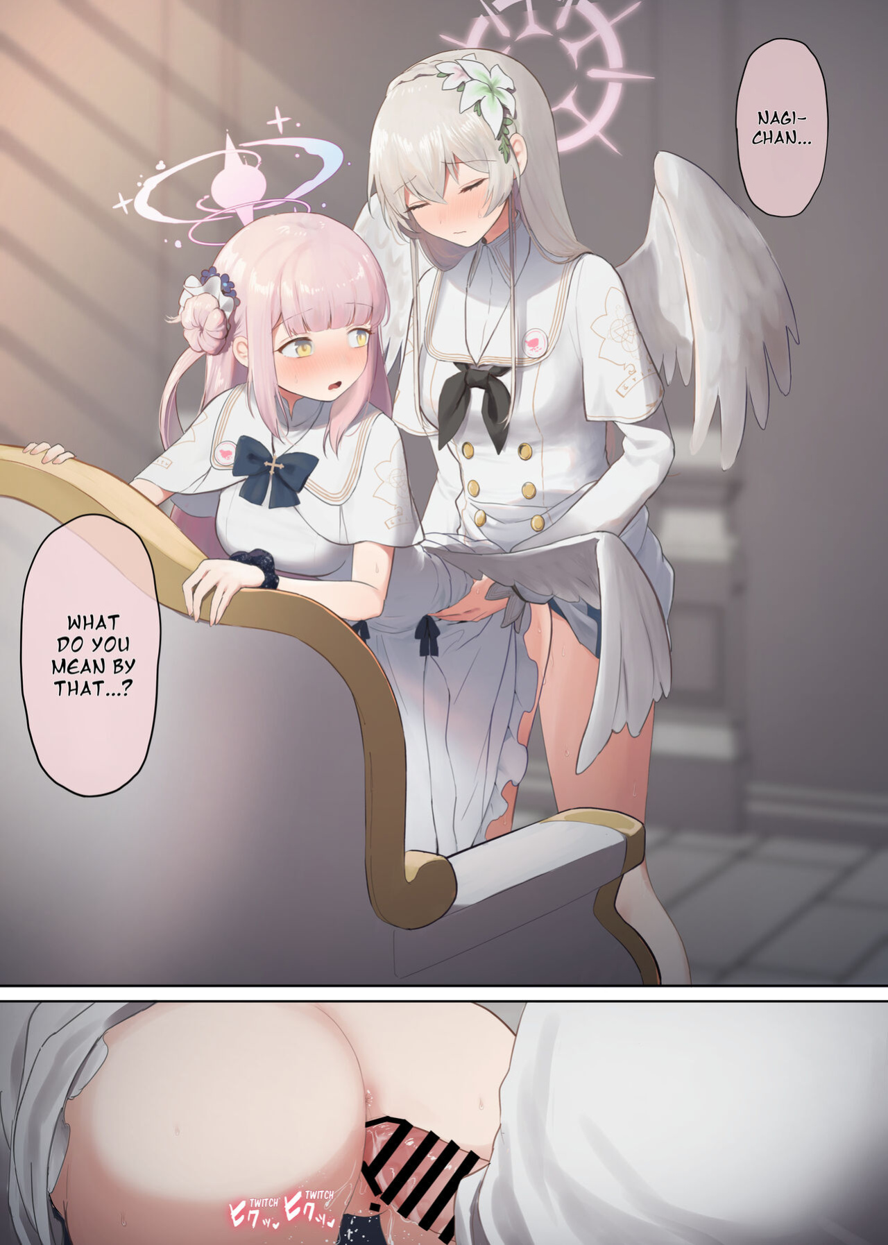 [Muchimo] The Tea Party's Futanari #2 (Blue Archive) [NoelHarkov]