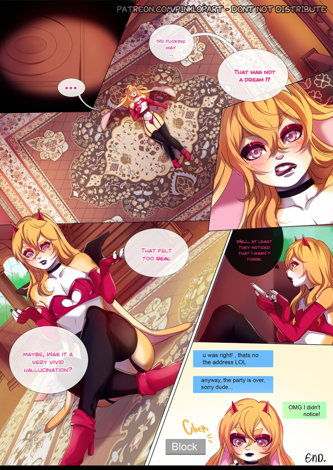PinkLop - Ghost party - Comic
