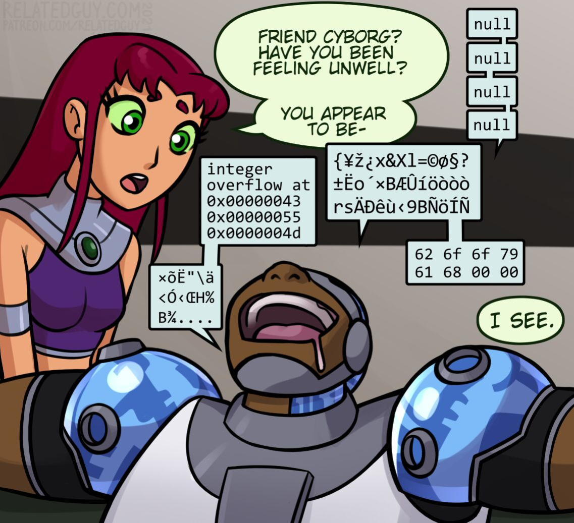 [RelatedGuy] Wireless Devices (Cleopatra in Space, Teen Titans)