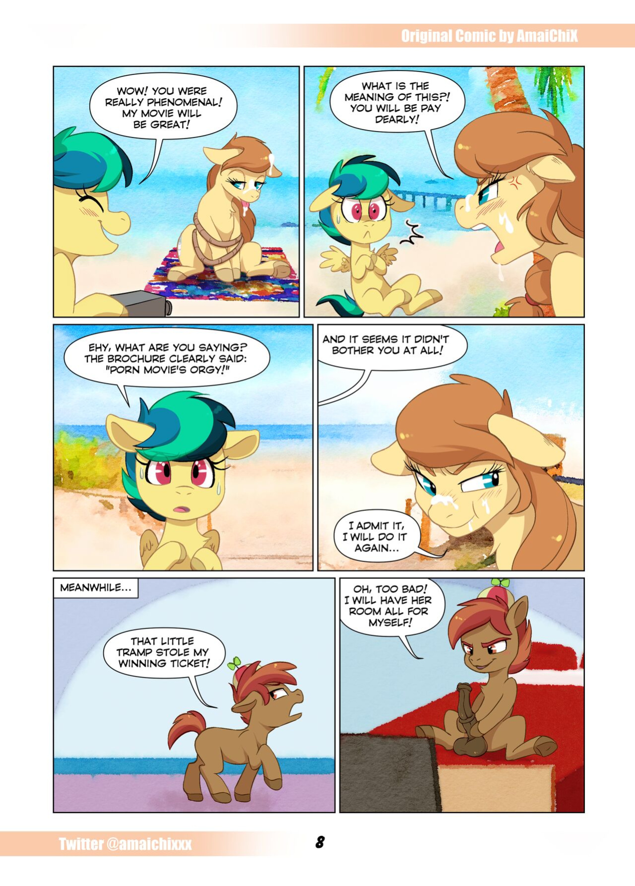 [AmaiChiX] Smash the Beach