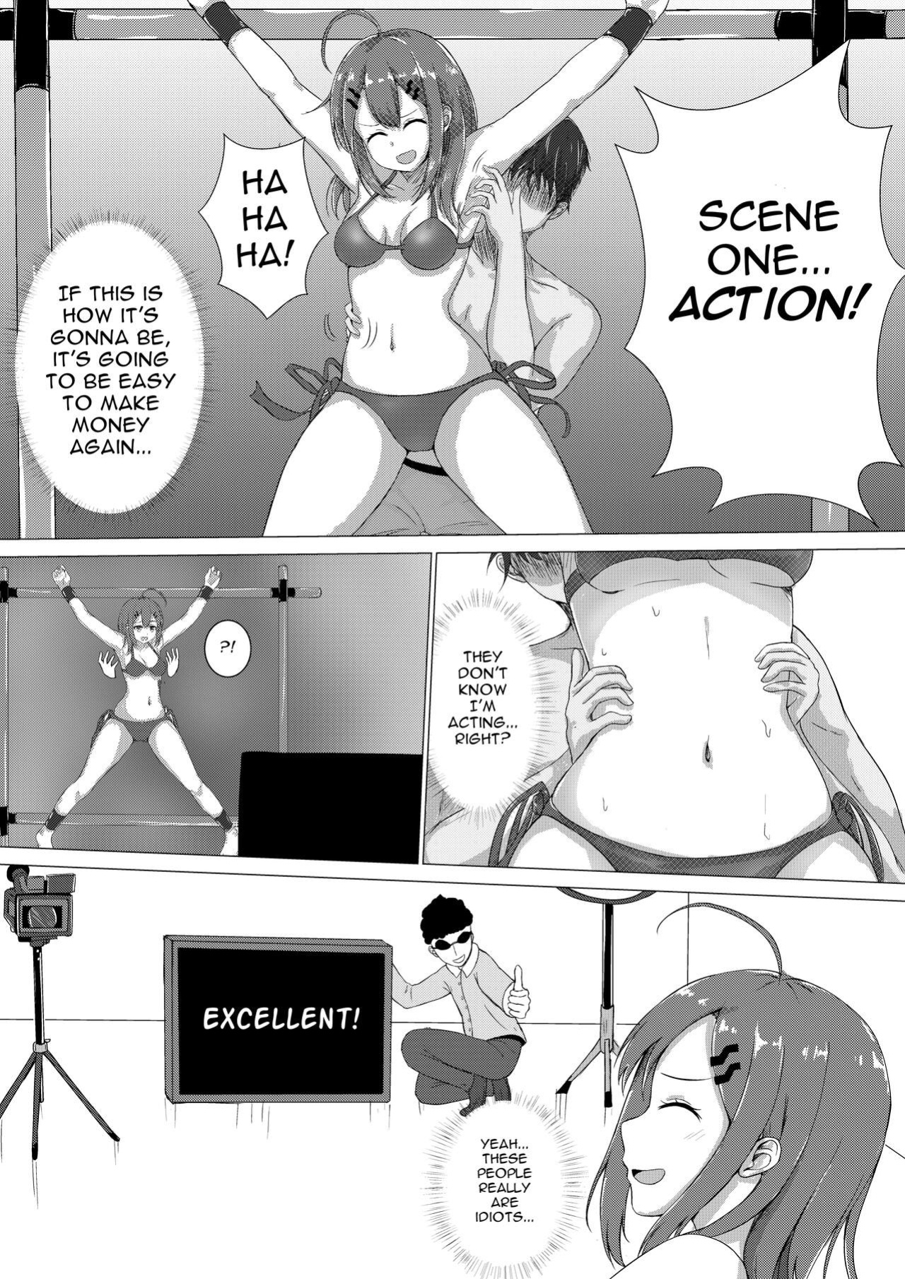 [Nisusu] Tickling Actress's Punishment