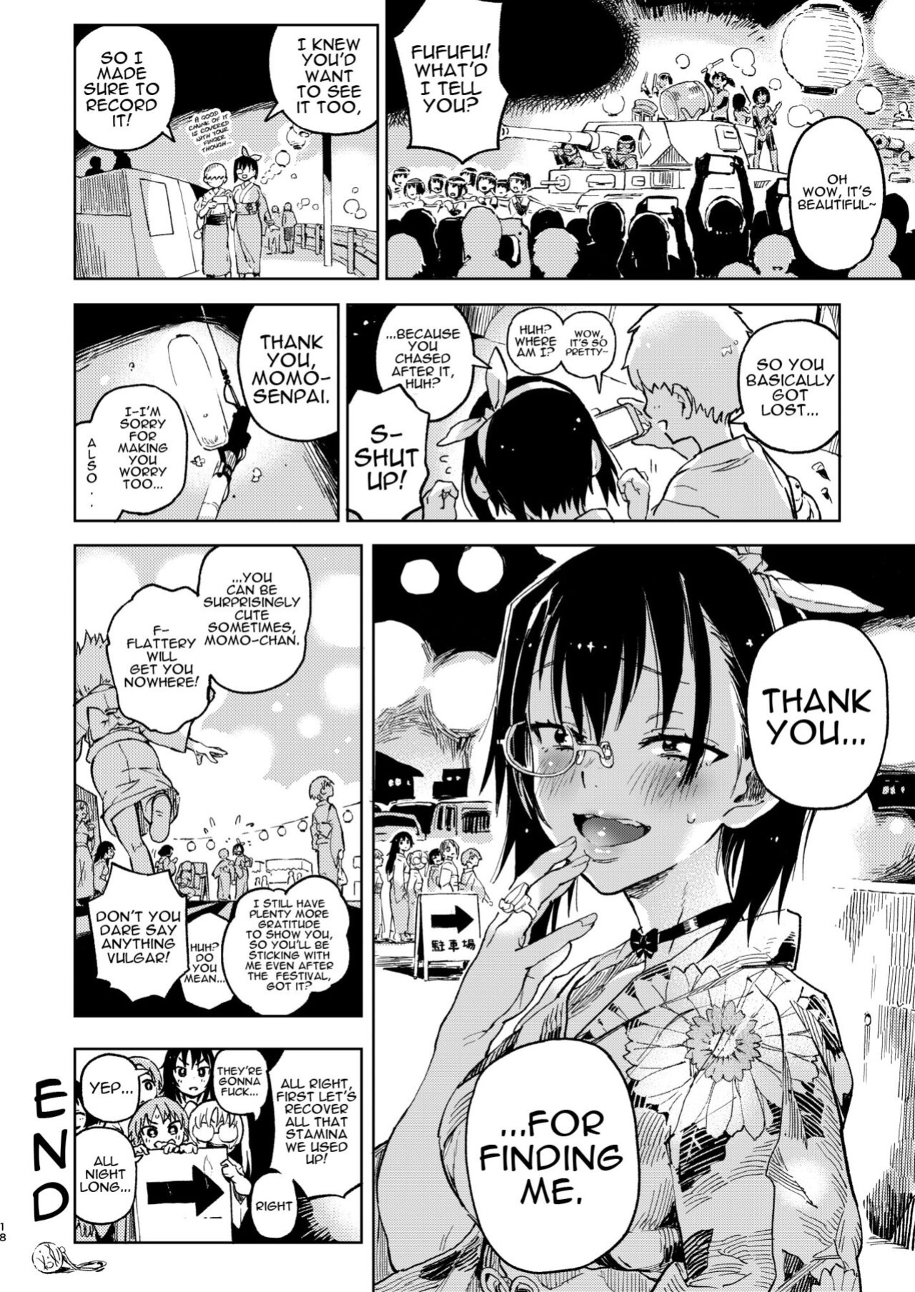[Norinko] Nakanaide! Momo-chan!! Natsumatsuri | Don't Cry! Momo-chan!! - Summer Festival (Girls Und Panzer)