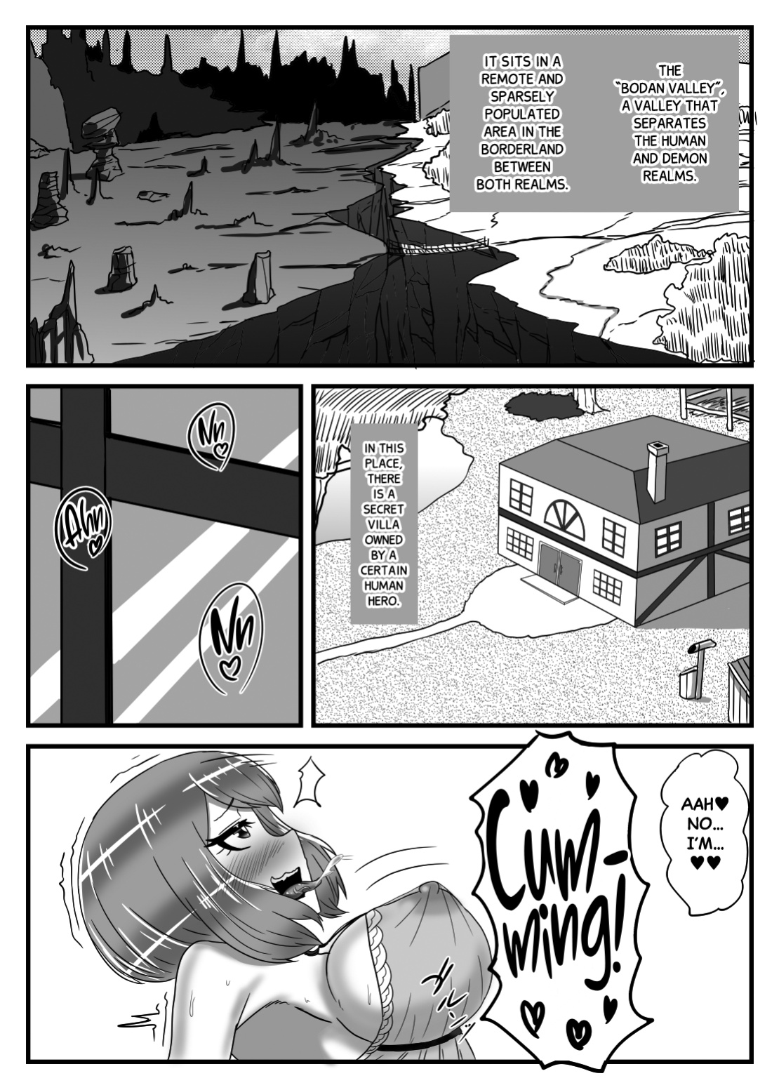 [Nitiniti Sowa (Apacchi)] Futanari Yuusha no Maou Rouraku 2 | The Futanari Hero's Allurement of The Demon Lord 2 [Black Grimoires]