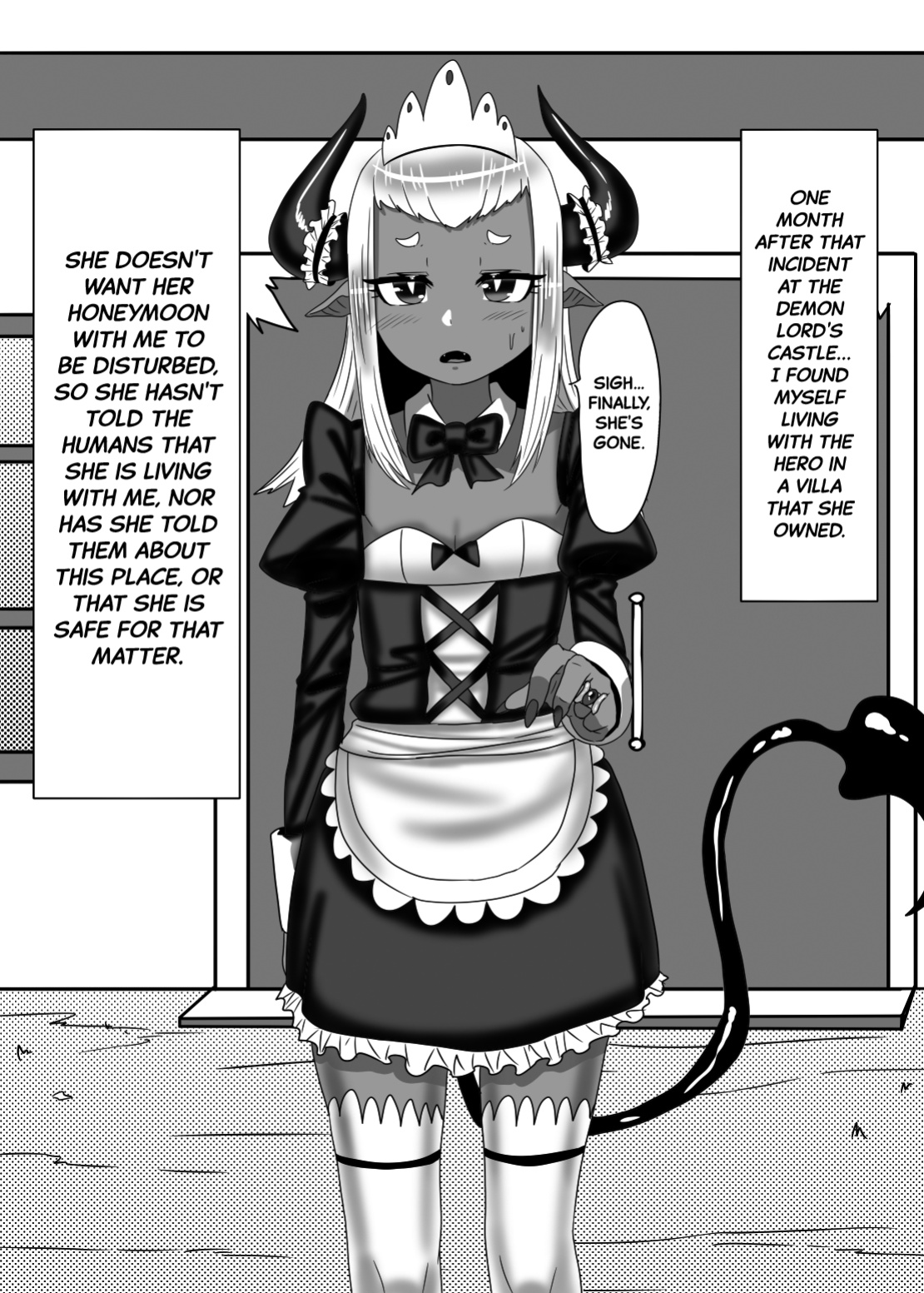 [Nitiniti Sowa (Apacchi)] Futanari Yuusha no Maou Rouraku 2 | The Futanari Hero's Allurement of The Demon Lord 2 [Black Grimoires]